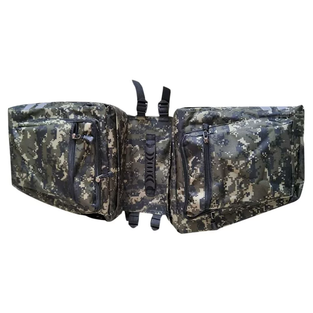 Tomshoo Water Resistant Rear Seat Bag, Double Pannier Bike Rack, Grocery Storage Carrier, Bike Pannier