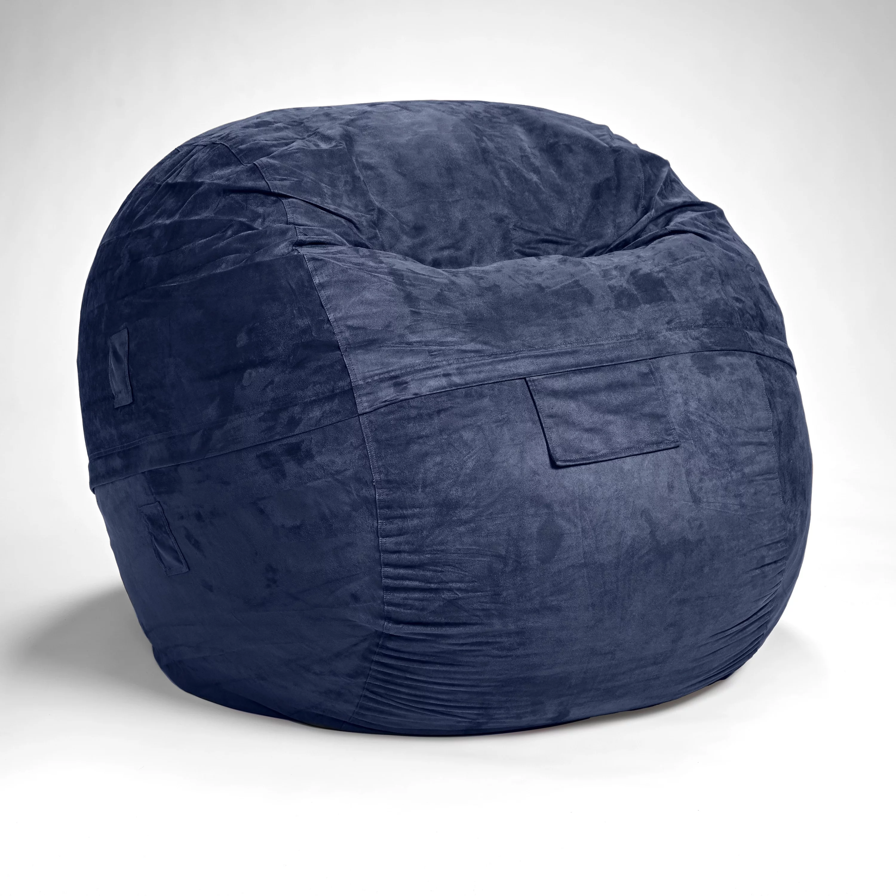 AJD Home  Bean Bag Chair for Adults Chocolate