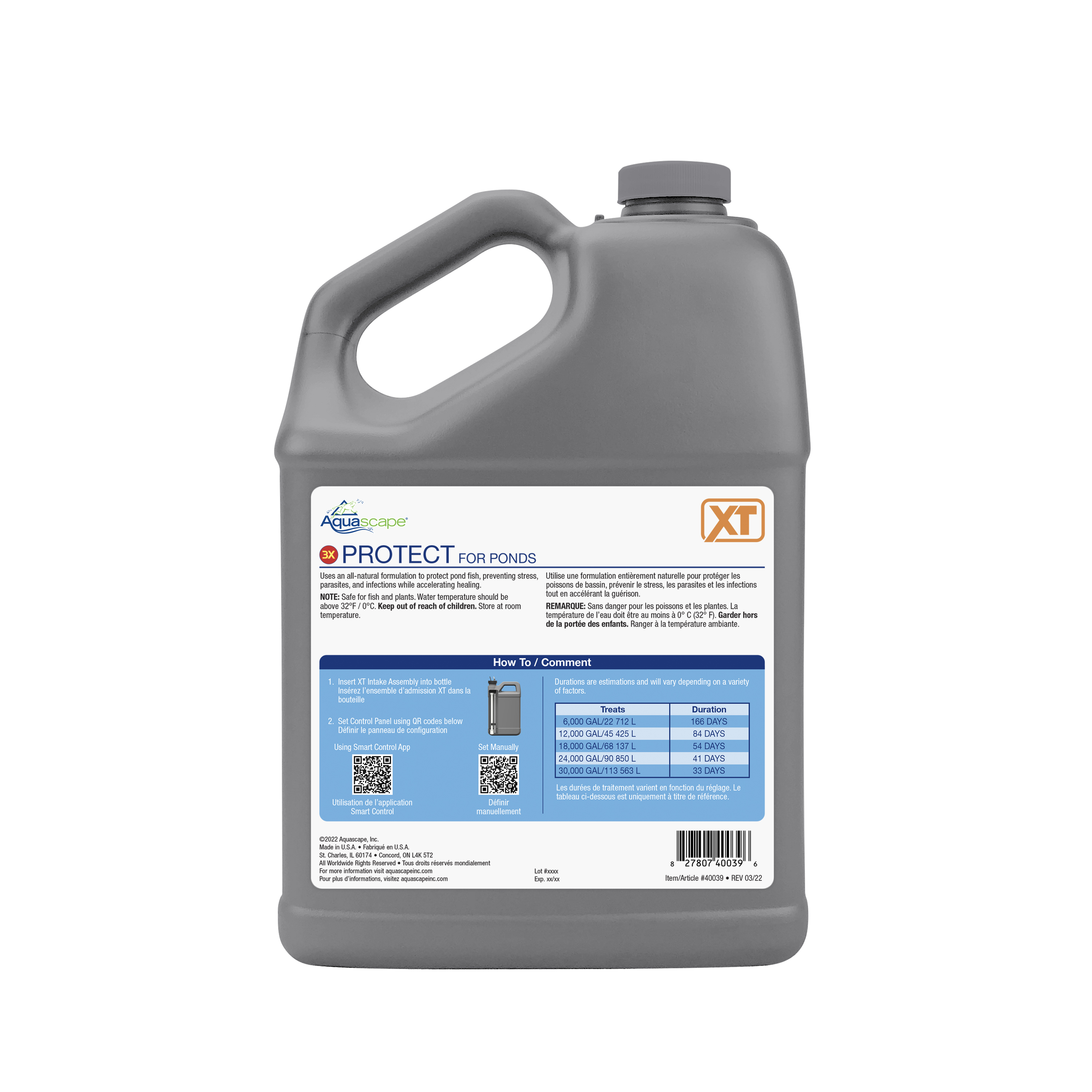 Aquascape 3X Protect for Ponds XT - 1 Gallon - 40039