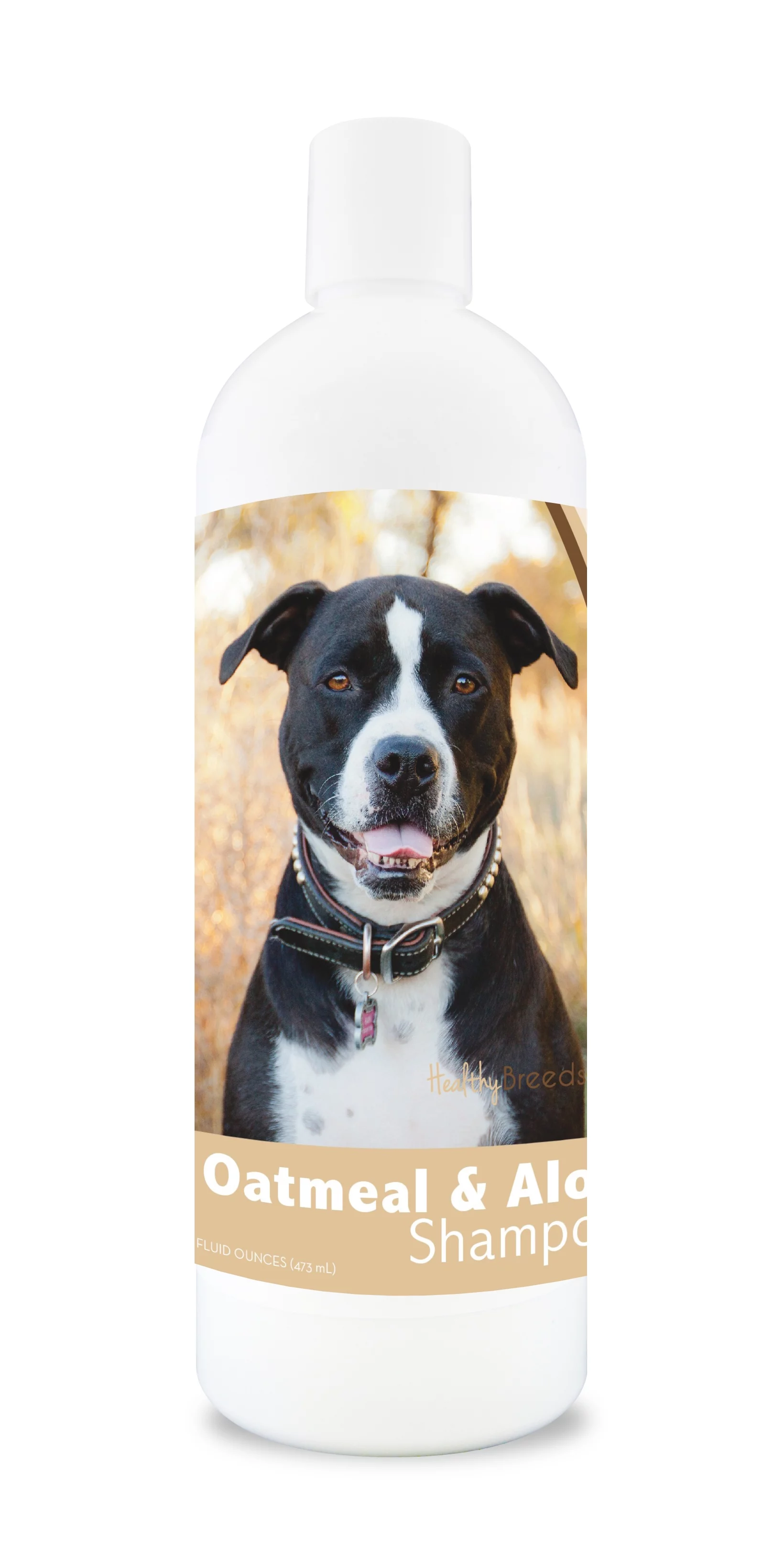 Healthy Breeds Pit Bull Oatmeal Dog Shampoo with Aloe 16 oz