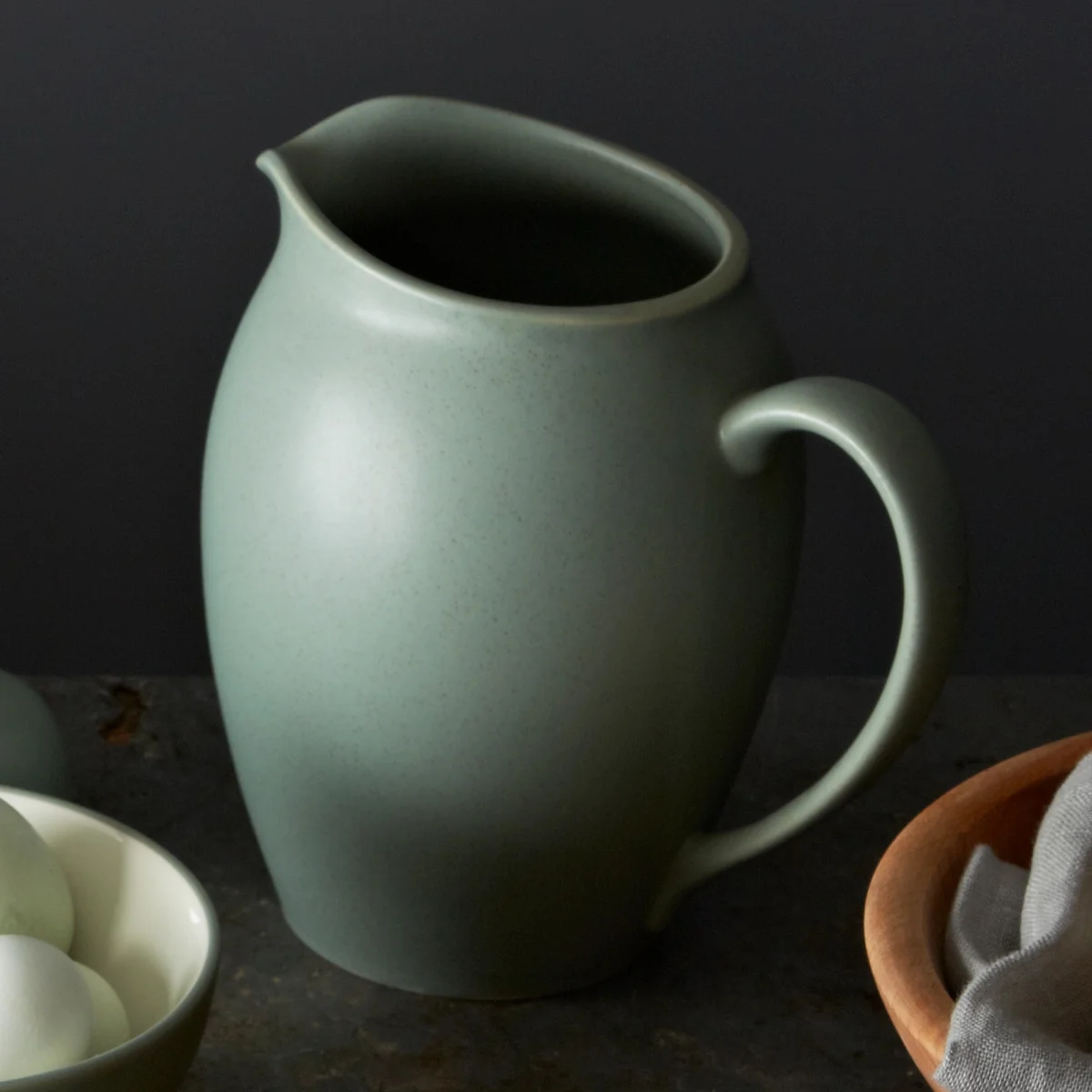 Noritake Colorwave Green Pitcher