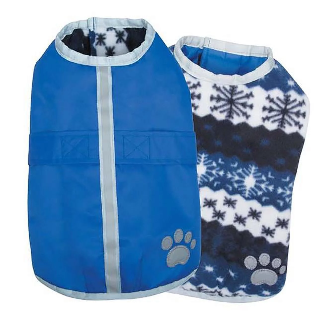 Zack & Zoey  NorEaster Dog Blanket Coat  - Blue - 2XL