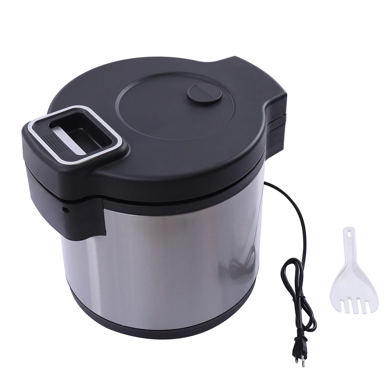 Electric Rice Warmer Stainless Steel Cylindrical Shape Commercial Rice Warmers New