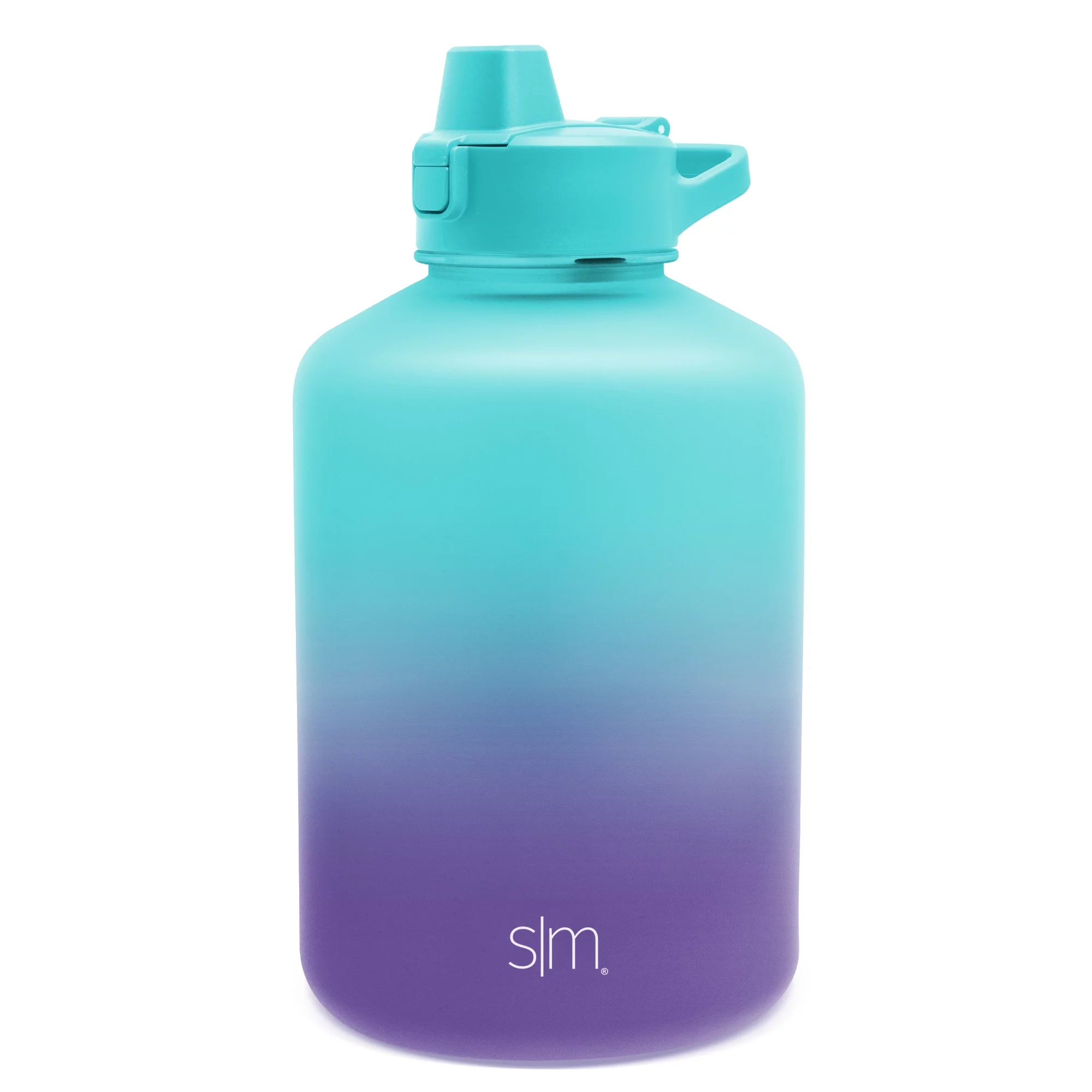 Simple Modern 64 fl oz Reusable Tritan Summit Water Bottle with Silicone Straw Lid|Tropical Seas