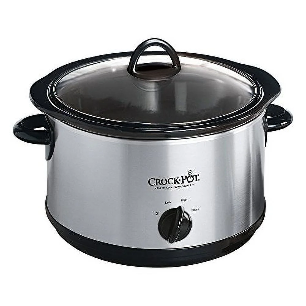 Crock-Pot SCR450 Used Rival Cooker Slow Man Round 4.5 Quart