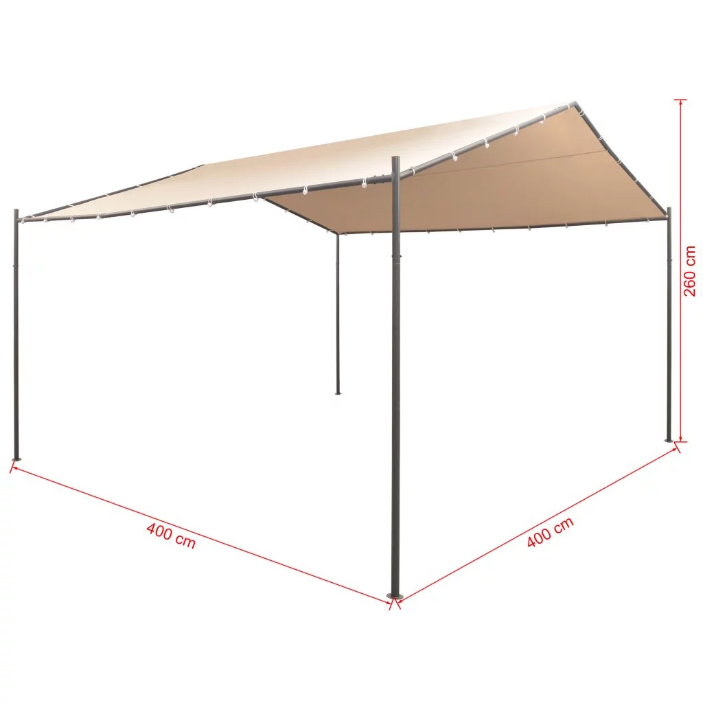 Gazebo Pavilion Tent Canopy 13' 1