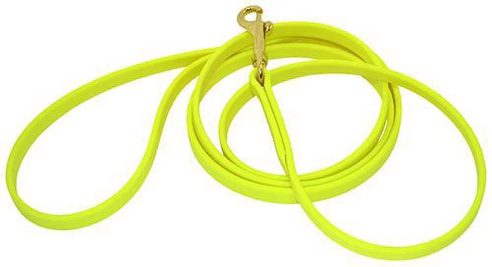 J&J Dog Supplies Biothane Dog Leash, 1/2