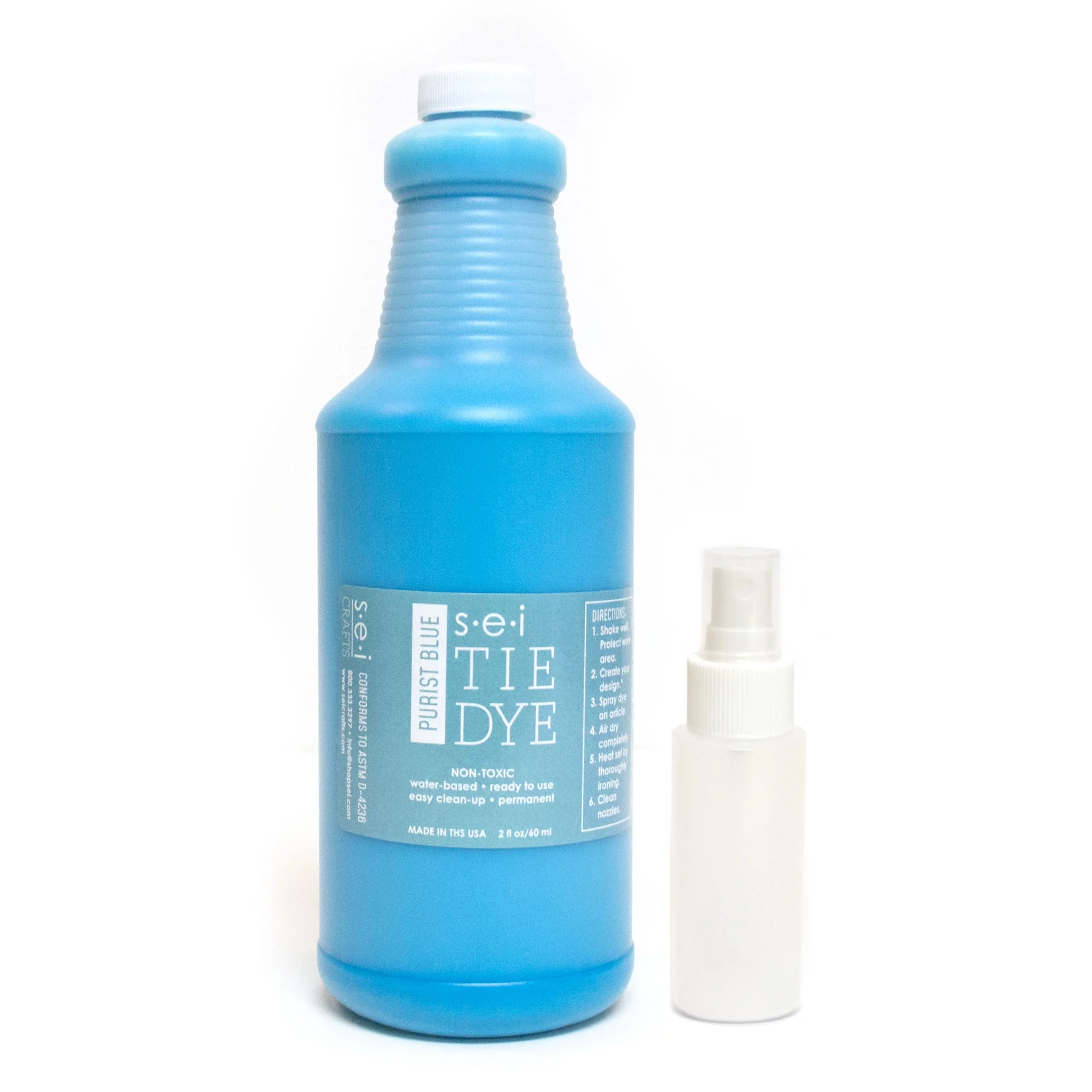 S·E·I Purist Blue Tie Dye, Fabric Dye, 1-Quart-32 Ounces