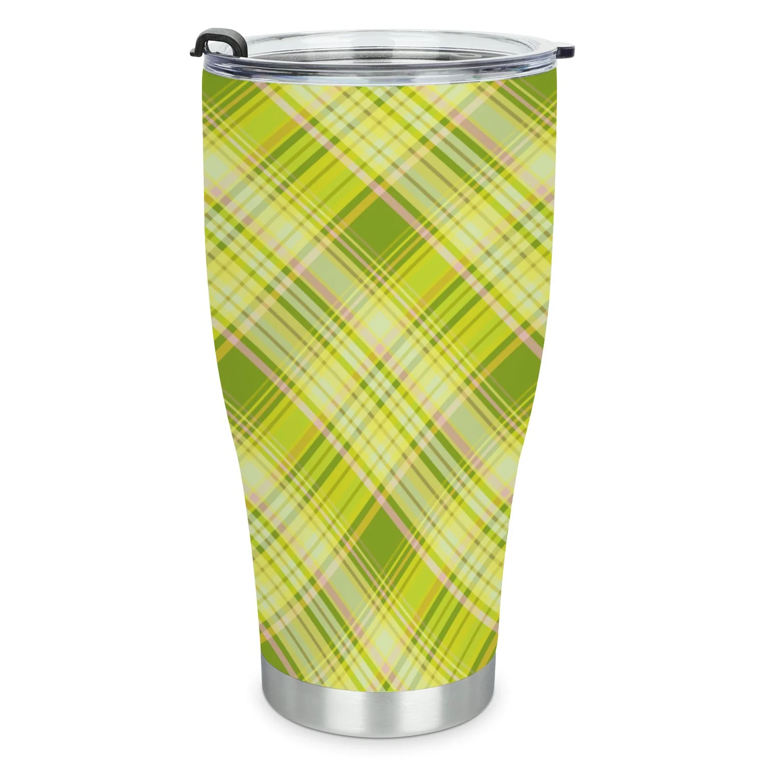 Hidove Stainless Steel Tumbler, Seamless Raster Decorative Pattern 30oz Leak Proof & Stainless Steel Bottle for Hot & Cold Drinks - Coffee Travel Mug, Water Metal Canteen, Thermal Cup