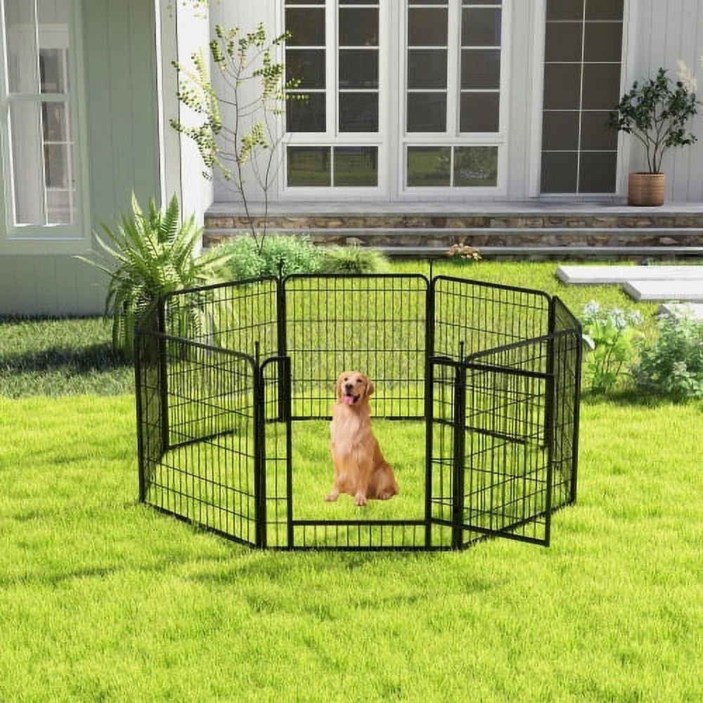 Pet Playpen, Pet Dog Fence Playground, Camping, 32