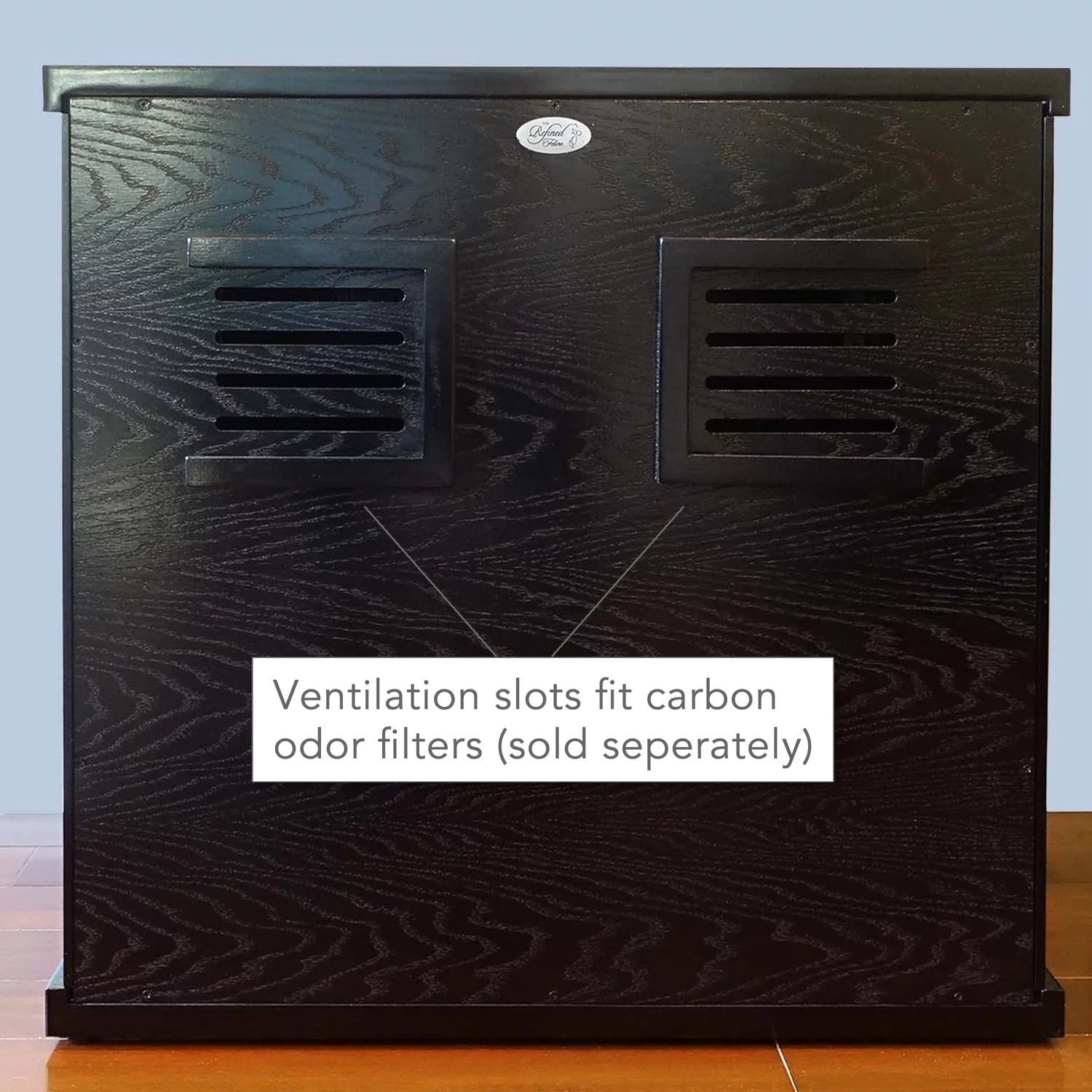 The Refined Feline Refined Litter Box Deluxe Large - Modern w/ Tapered Feet