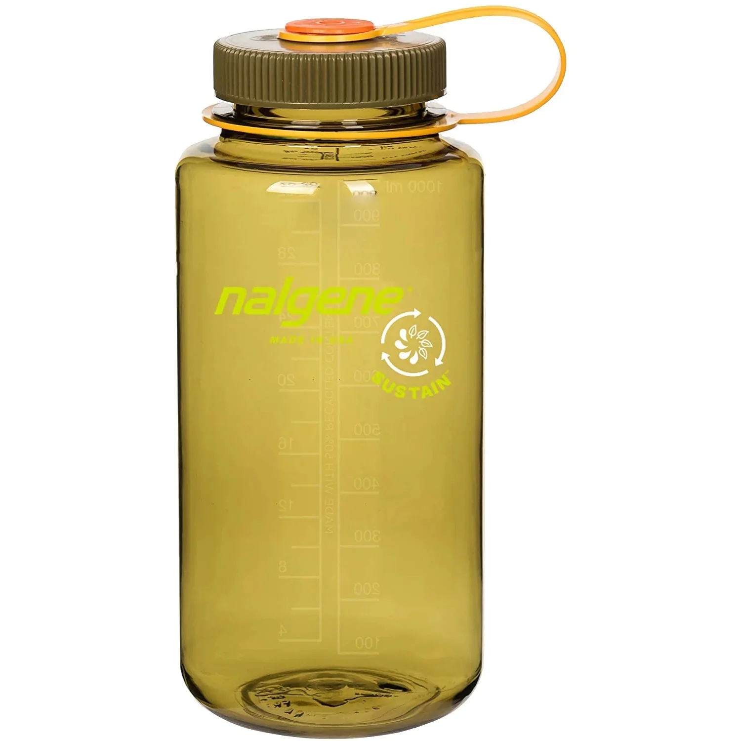 Nalgene 32oz W/M Sustain, Olive (2nd)