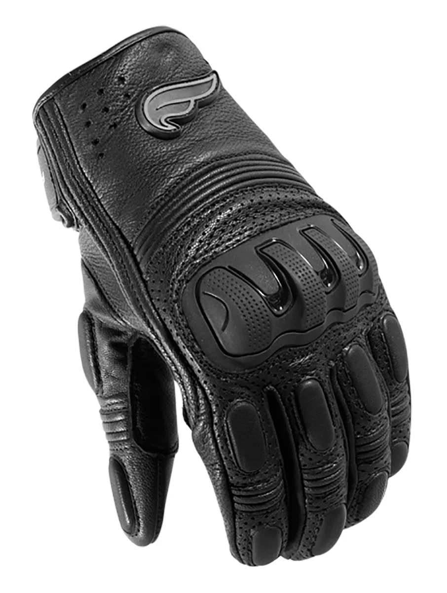 Fulmer Street Sport (Touch Screen Compatible) Motorcycle Gloves - Black, Small
