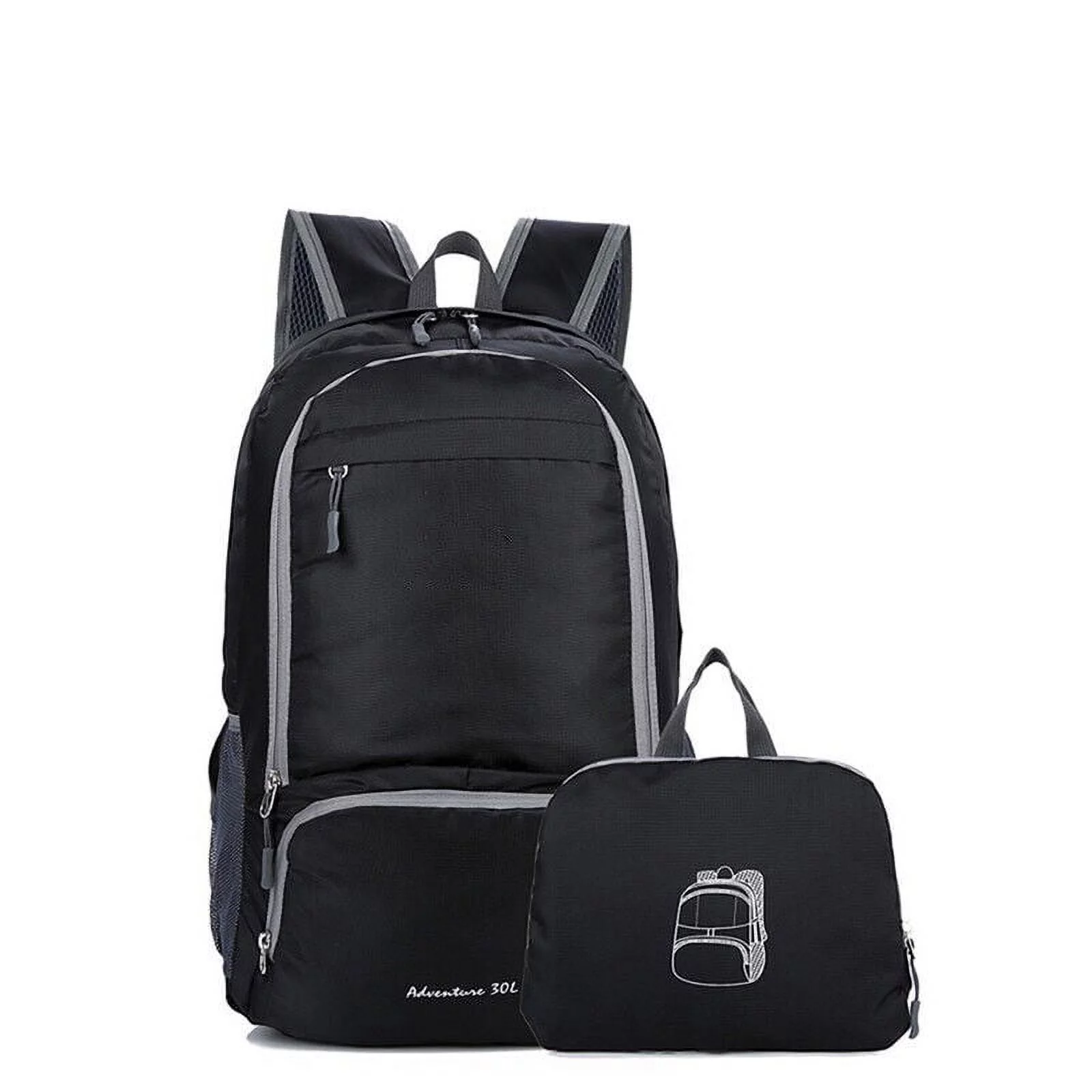 30L Lightweight Hiking Backpack Foldable Small Travel Backpack Packable