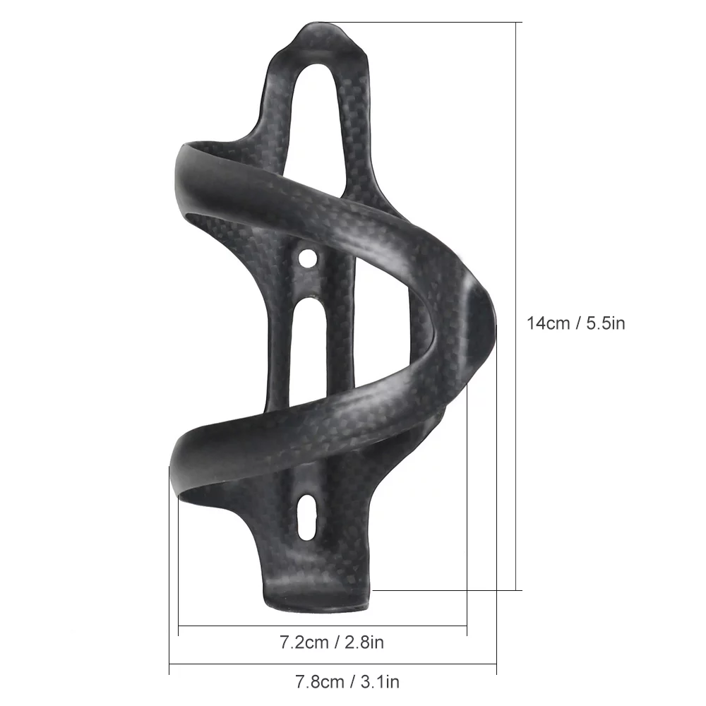 CACAGOO Super Light 16gram Carbon Fiber Bottle Cage Bicycle Water Bottle Holder Cage
