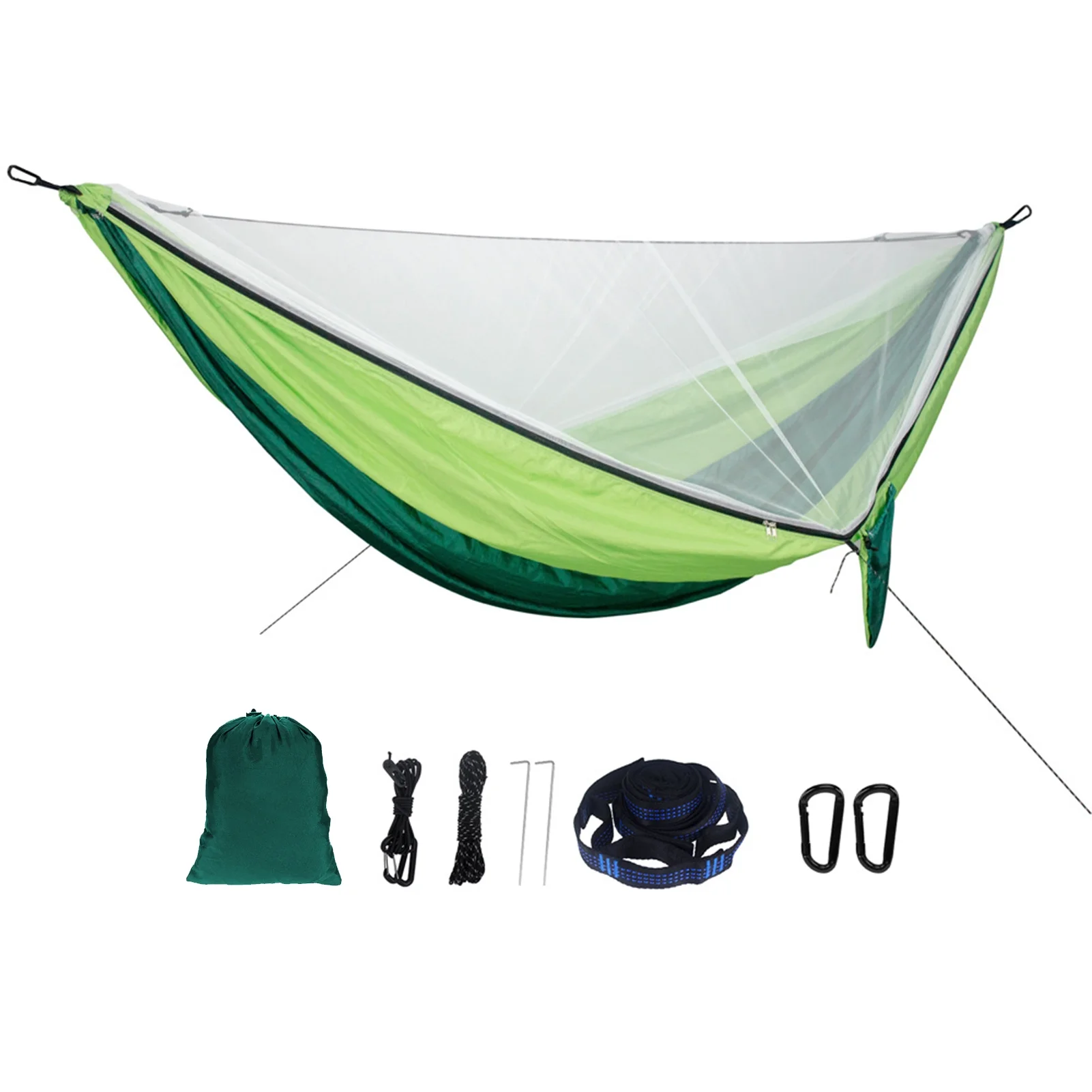 Goolrc Hammock with Mosquito Net, 300kg Load Capacity, Easy Installment for Camping Picnic
