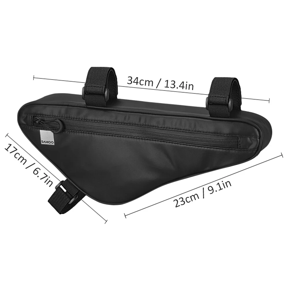 SAHOO Bike Pack,MTB Road Bike Waterproof Bike Under Road Bike Pouch Frame Waterproof Bike Under Tube HUIOP Frame ty MTB QAHM