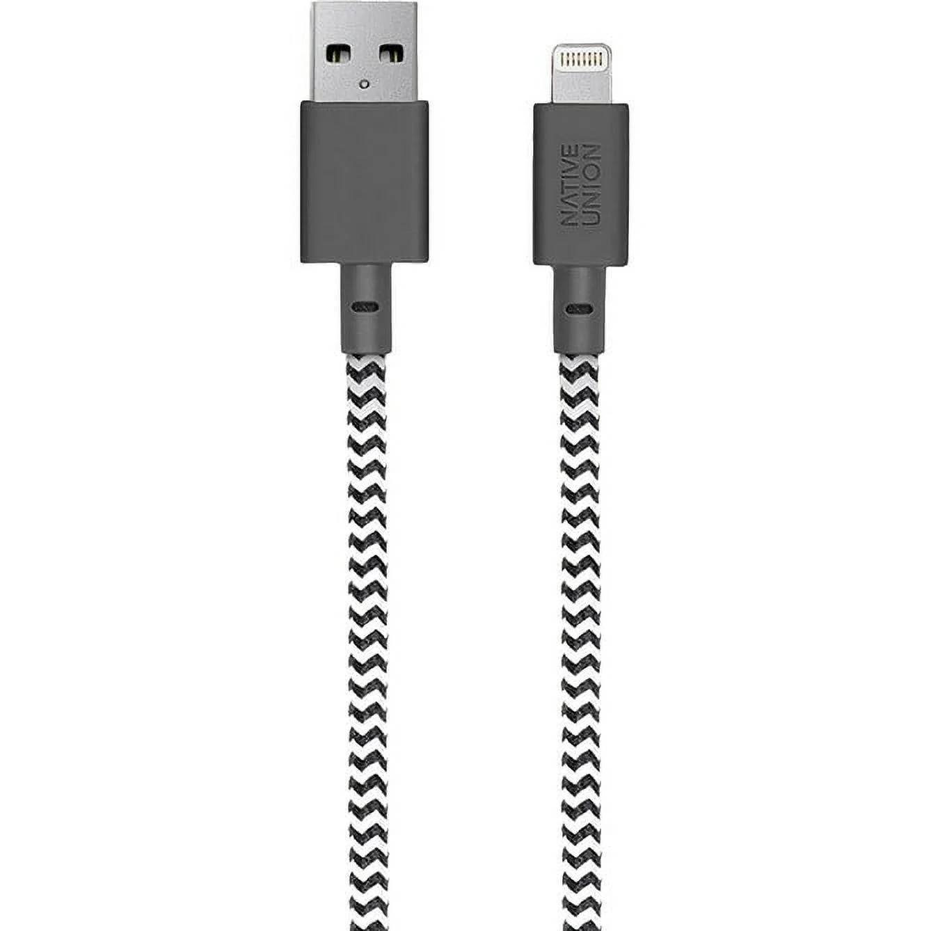 Native Union Belt - Lightning cable - Lightning male to USB male - 4 ft - zebra