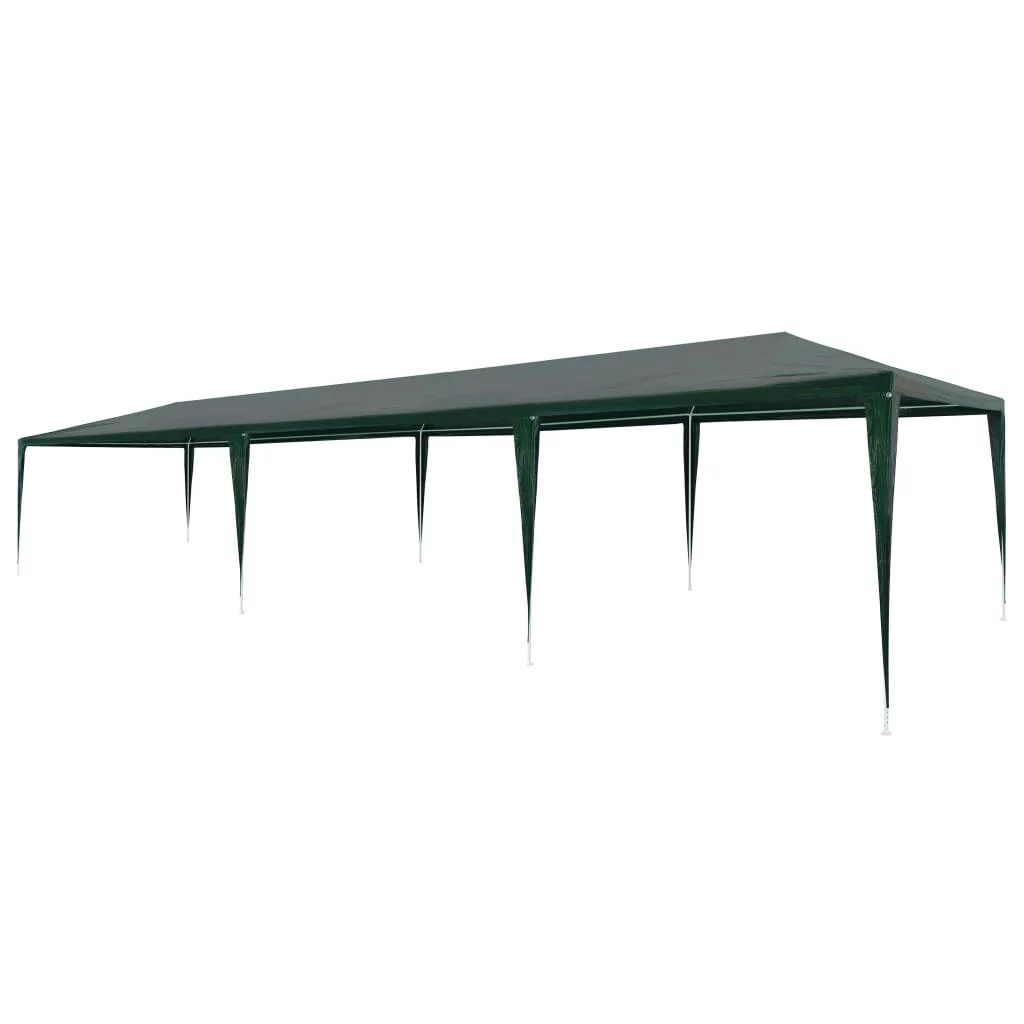 Buyweek Party Tent PE Green 9.8'x29.5'