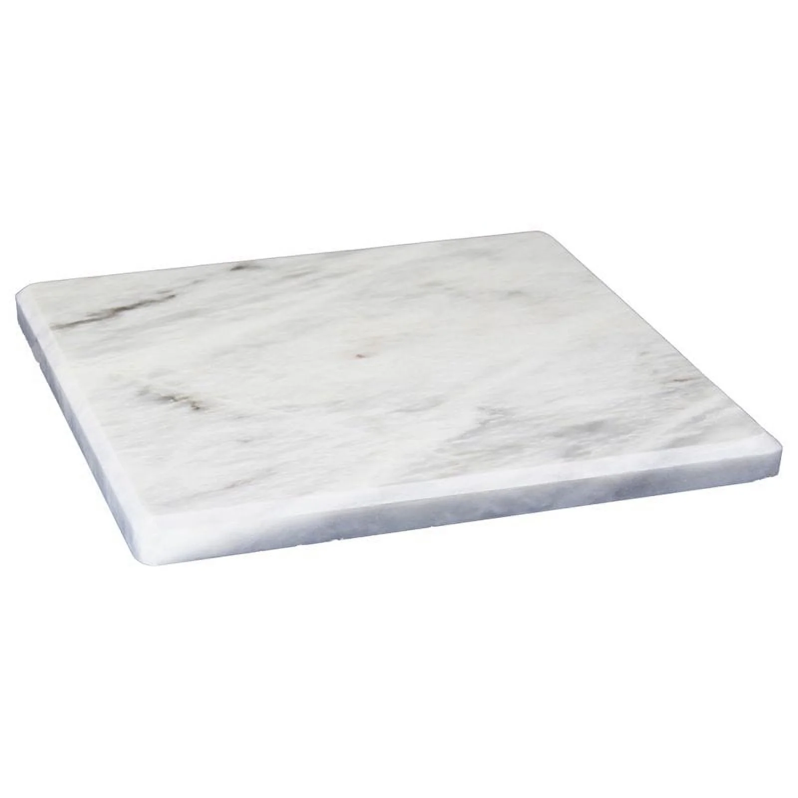 Natural Geo Decorative White Square Marble Kitchen Cutting Board