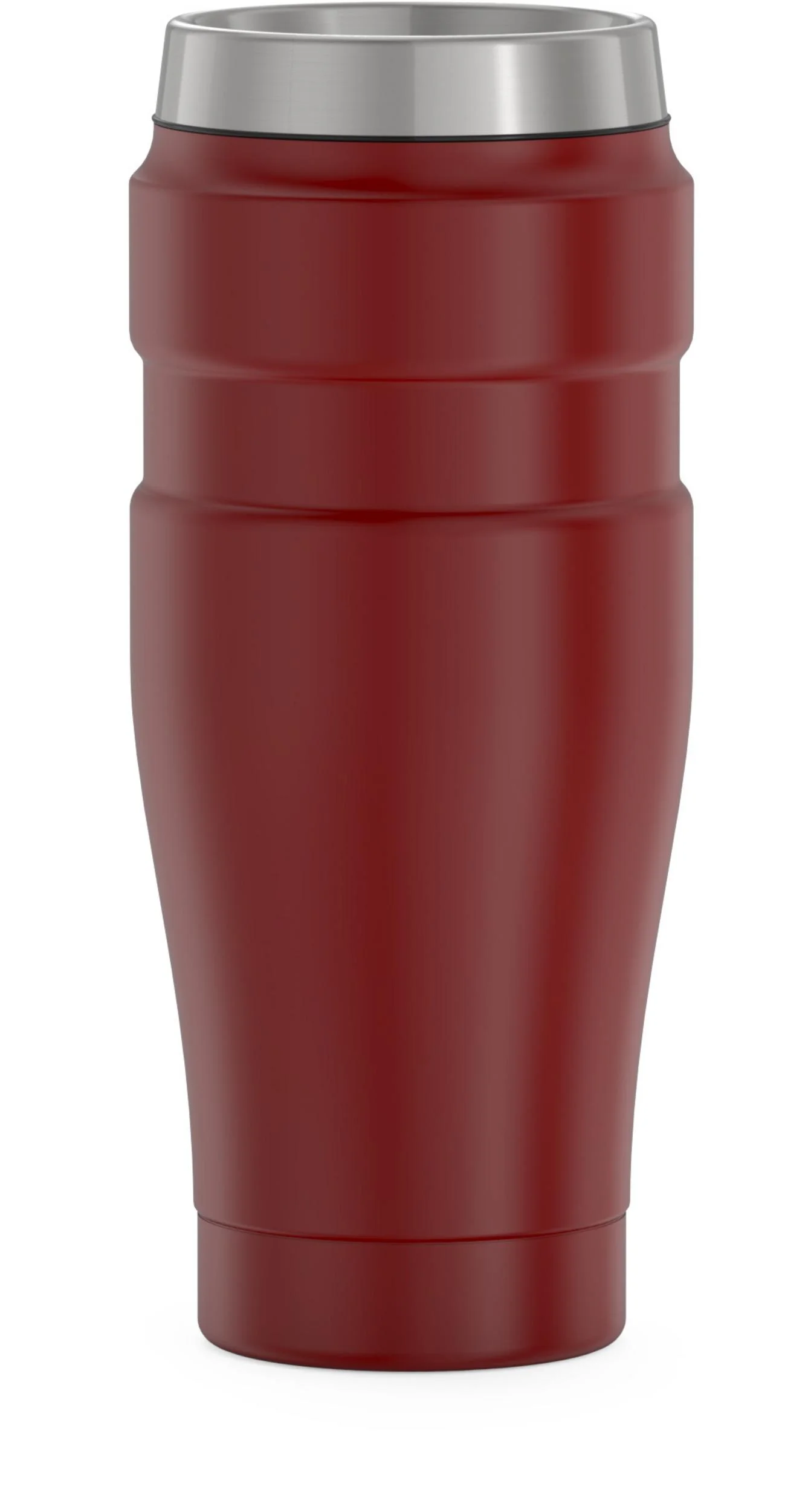 Thermos Stainless King Vacuum Insulated Stainless Steel Tumbler, 16oz, Matte Rustic Red