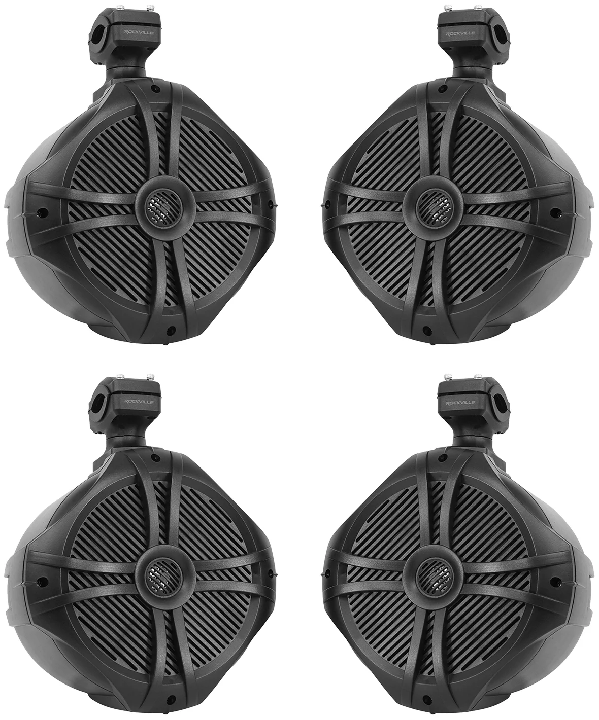 (4) Rockville RWB90B Black 8