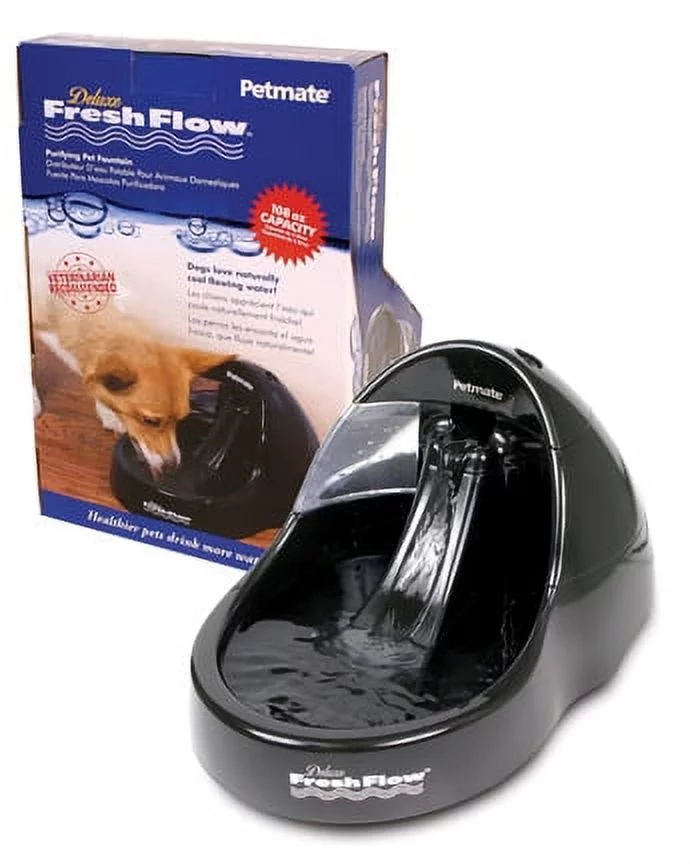 Petmate Deluxe Fresh Flow Purifying Water Pet Fountain