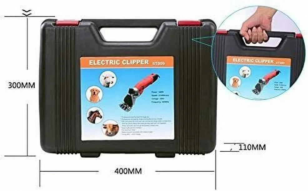 CJC 500W Electric Sheep Shears Clipper Rabbit Dog Animal Fur Hair Trimmer Speeds Adjustable