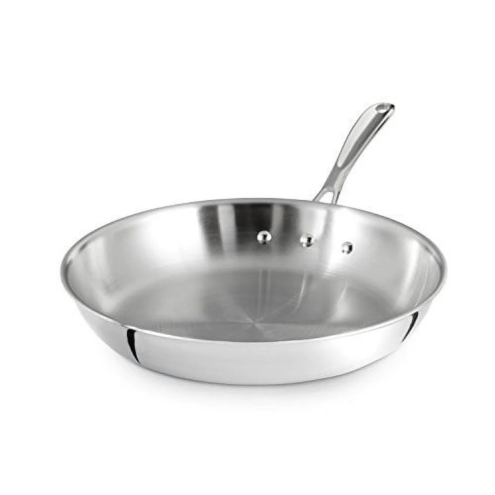 Calphalon Tri-Ply Stainless Steel 10-Inch Omelette Fry Pan