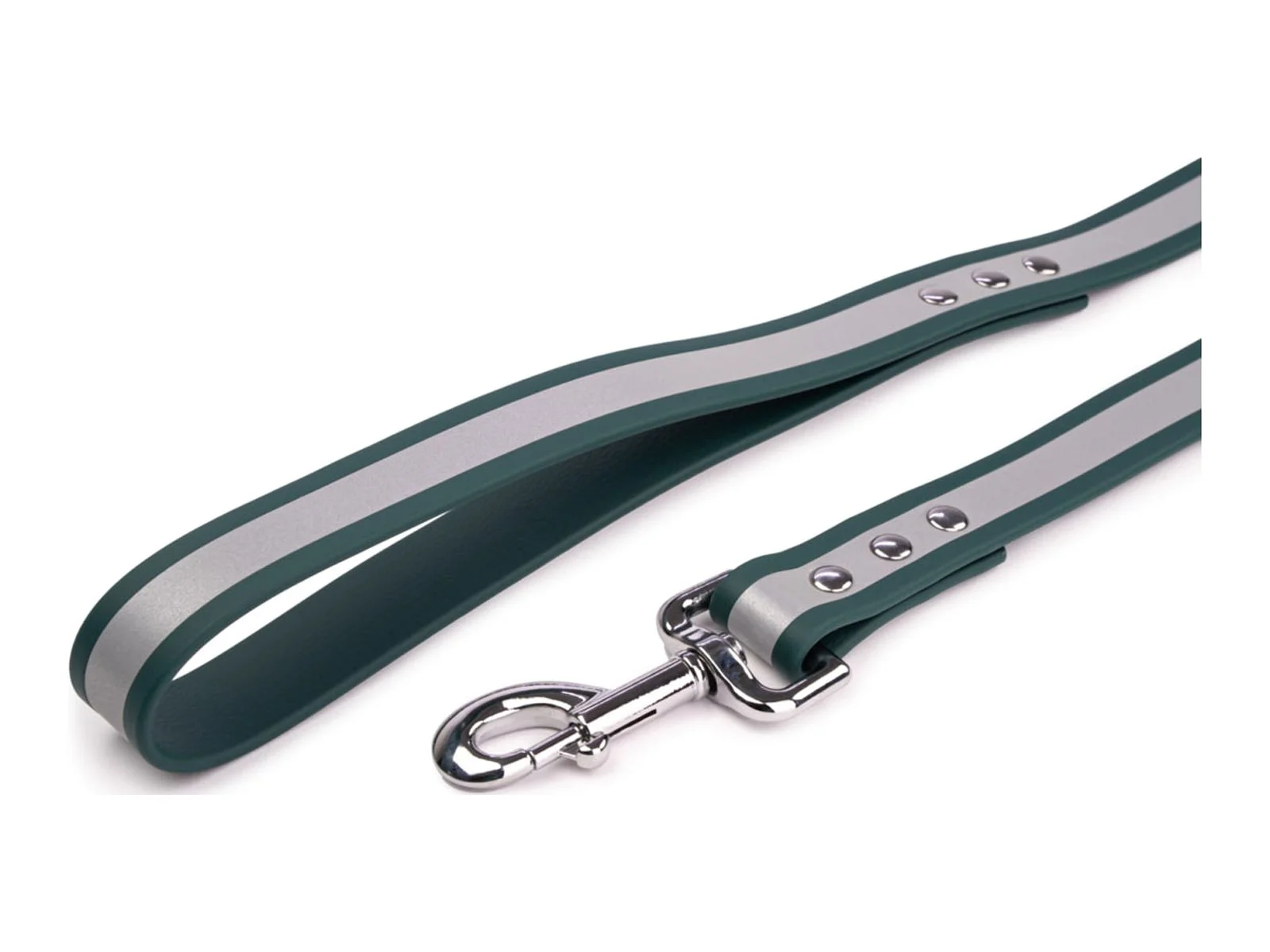 King Buck Waterproof Soft-touch Reflective Leash, Deep Teal, 6 foot, KB-WRL-DT-6