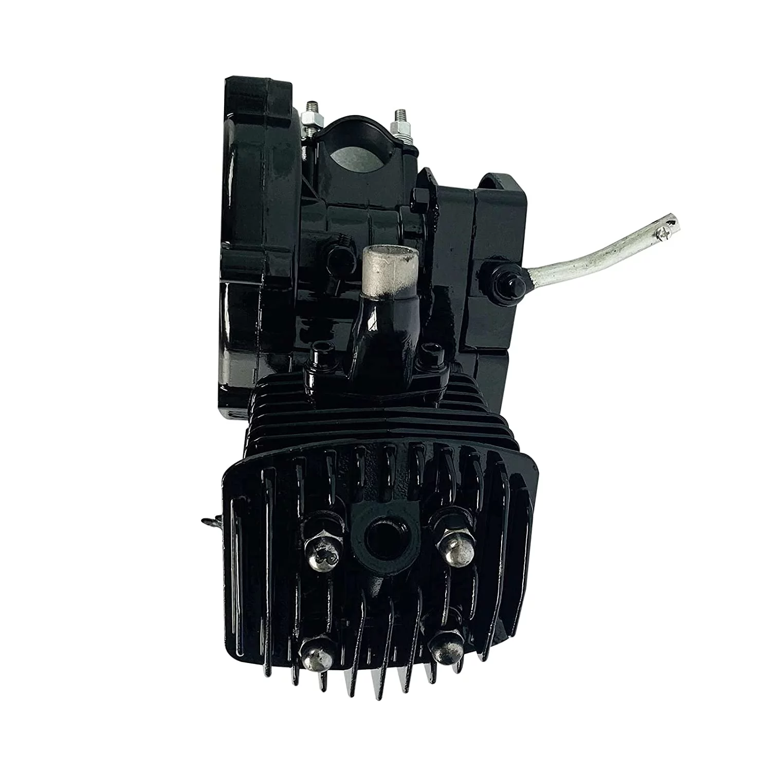 Oukaning 80CC 2-Stroke Bicycle Engine Only Single Cylinder Bike Cycle Petrol Gas Engine Refit