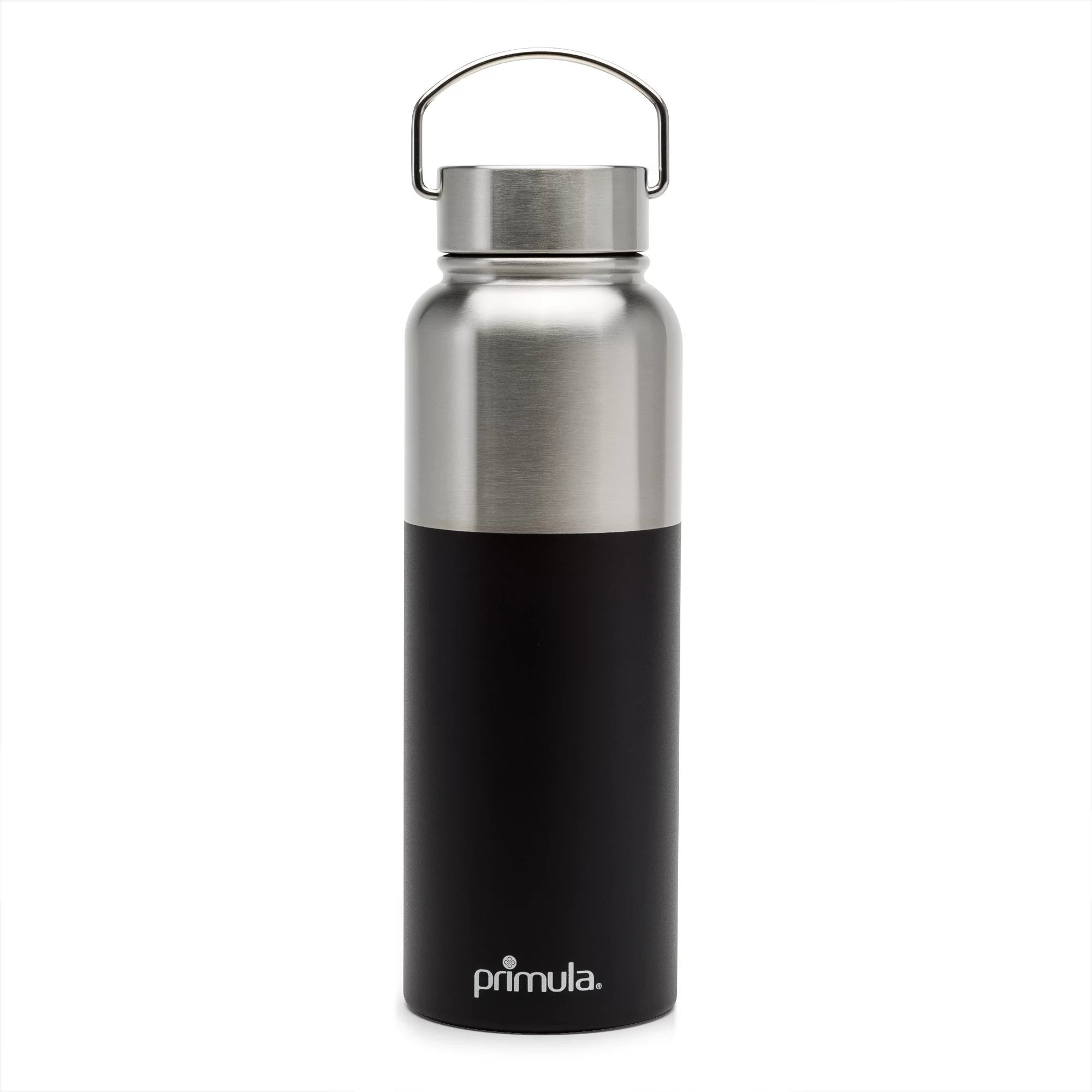 Primula Discovery 40 oz. Double Wall Vacuum Sealed Stainless Steel Thermos Bottle, Black