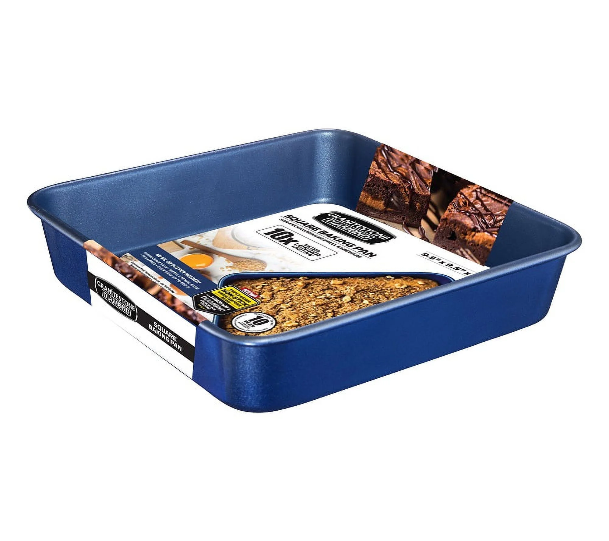 Granitestone Nonstick Aluminium Baking Mold Pan, 10.8