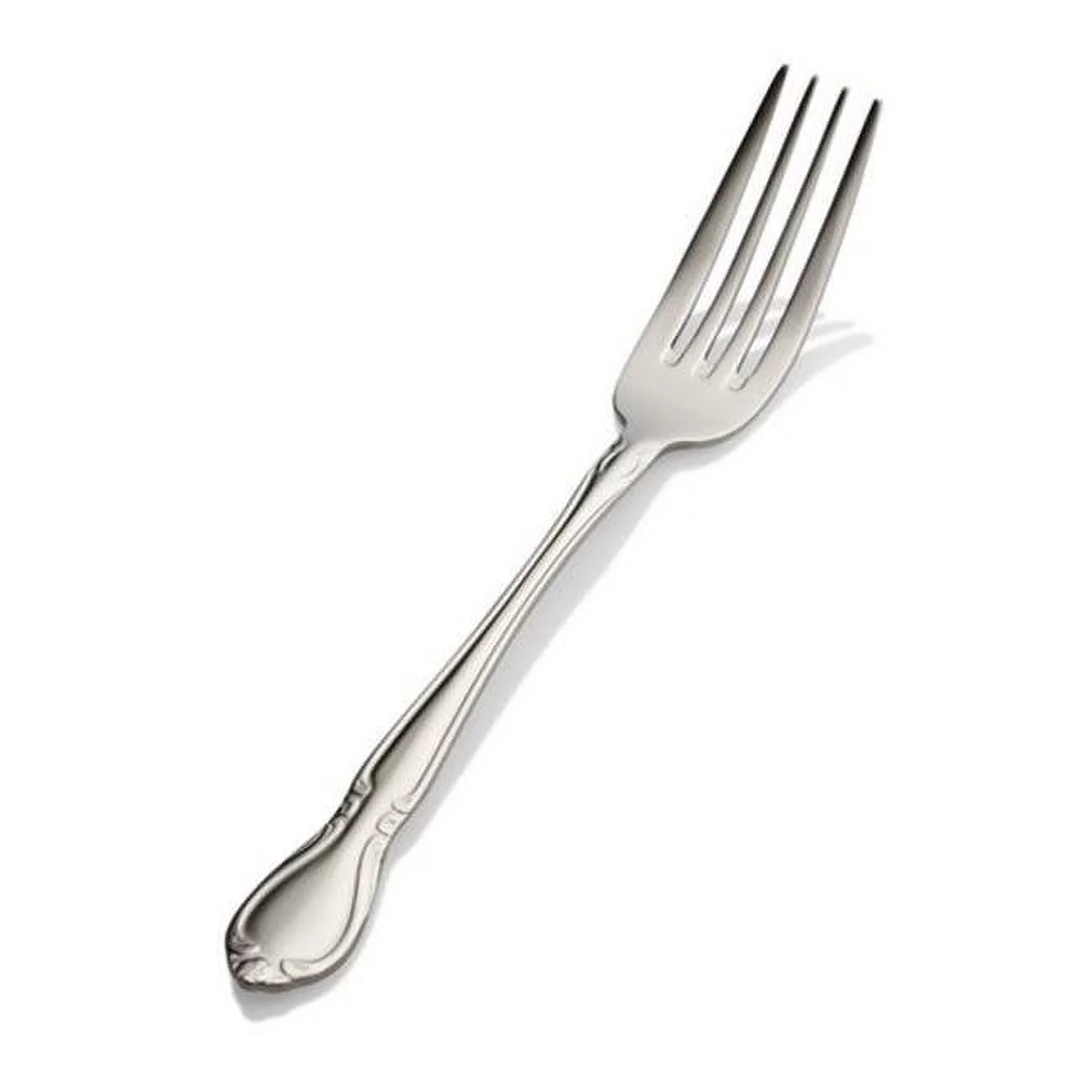 Bon Chef S1806 8.11 in. Queen Anne Euro Dinner Fork, Pack of 12
