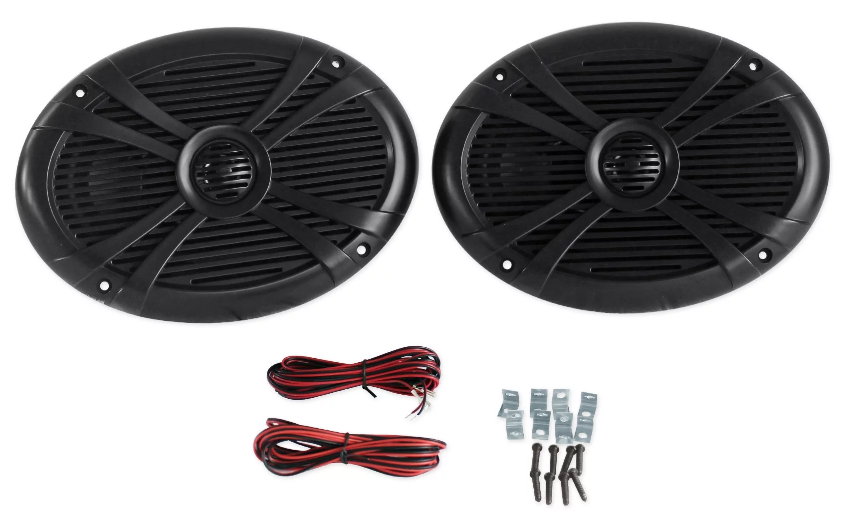 Pair Rockville RMSTS69W 6x9 1000w Waterproof Marine Boat Speakers+(2) Wakeboards