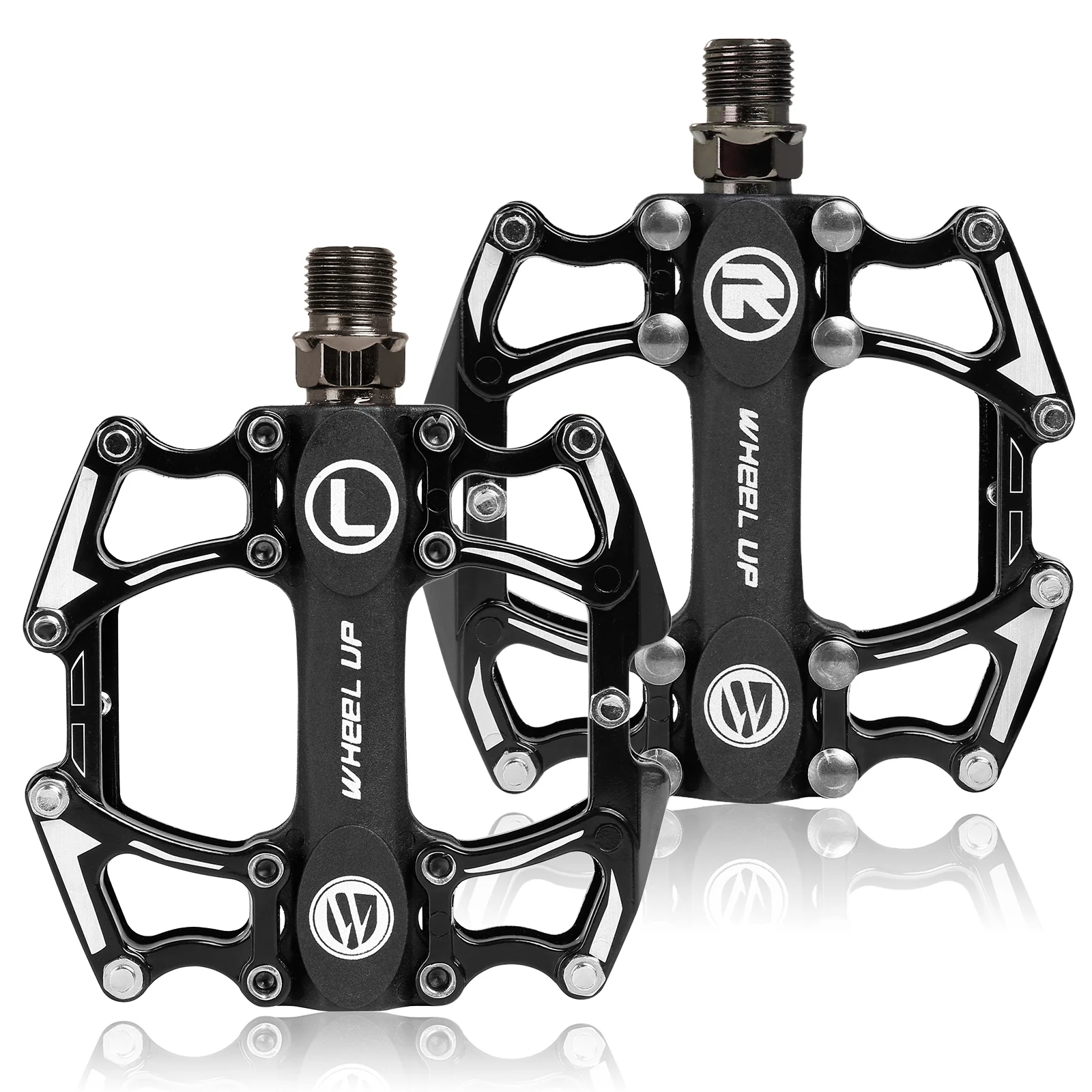 WHEEL UP Aluminum Alloy  Pedal Cycling Pedal Mountain Bike Pedal Durable Foot Pedal Accessories