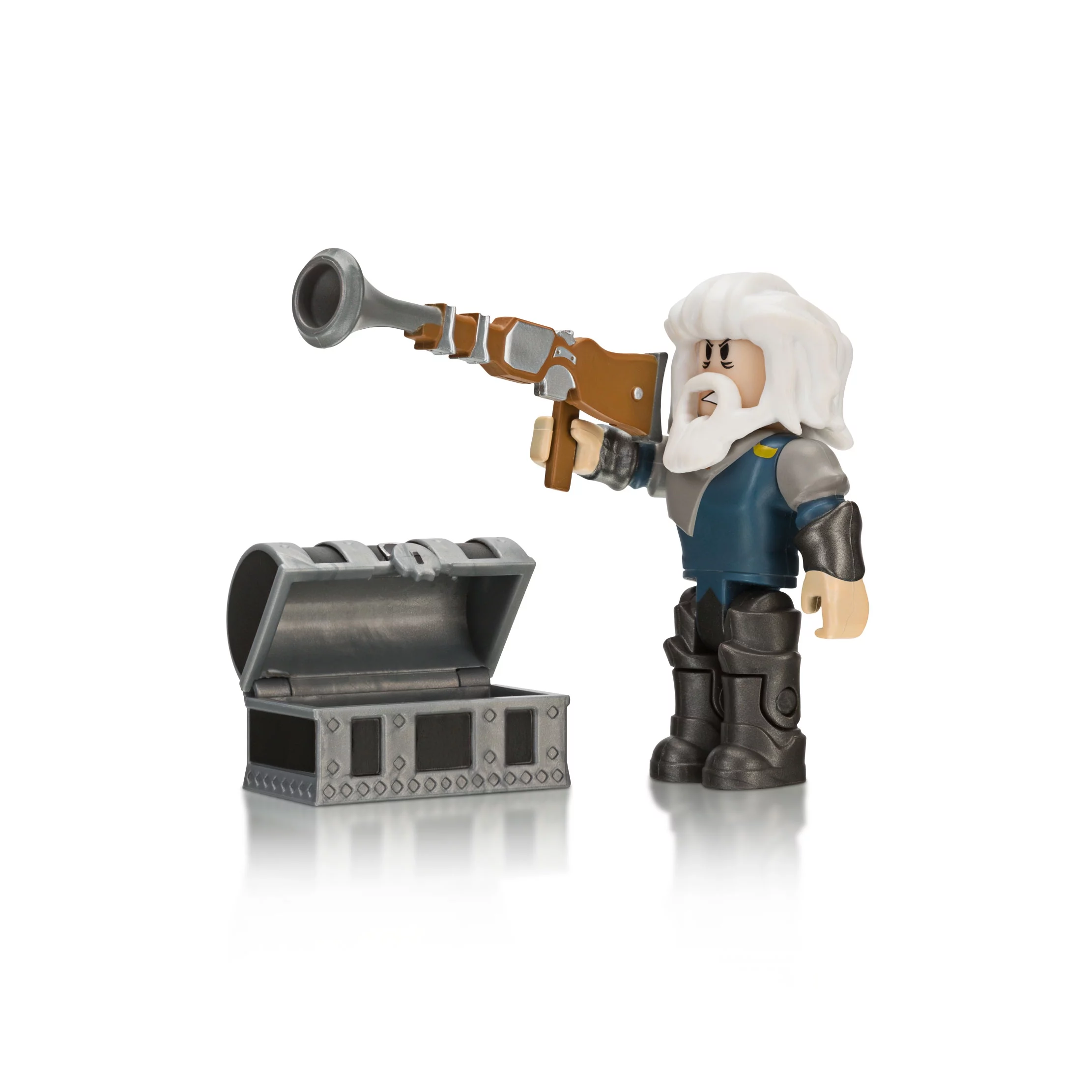 Roblox Action Collection - Bootleg Buccaneers: Mining Man Figure Pack [Includes Exclusive Virtual Item]