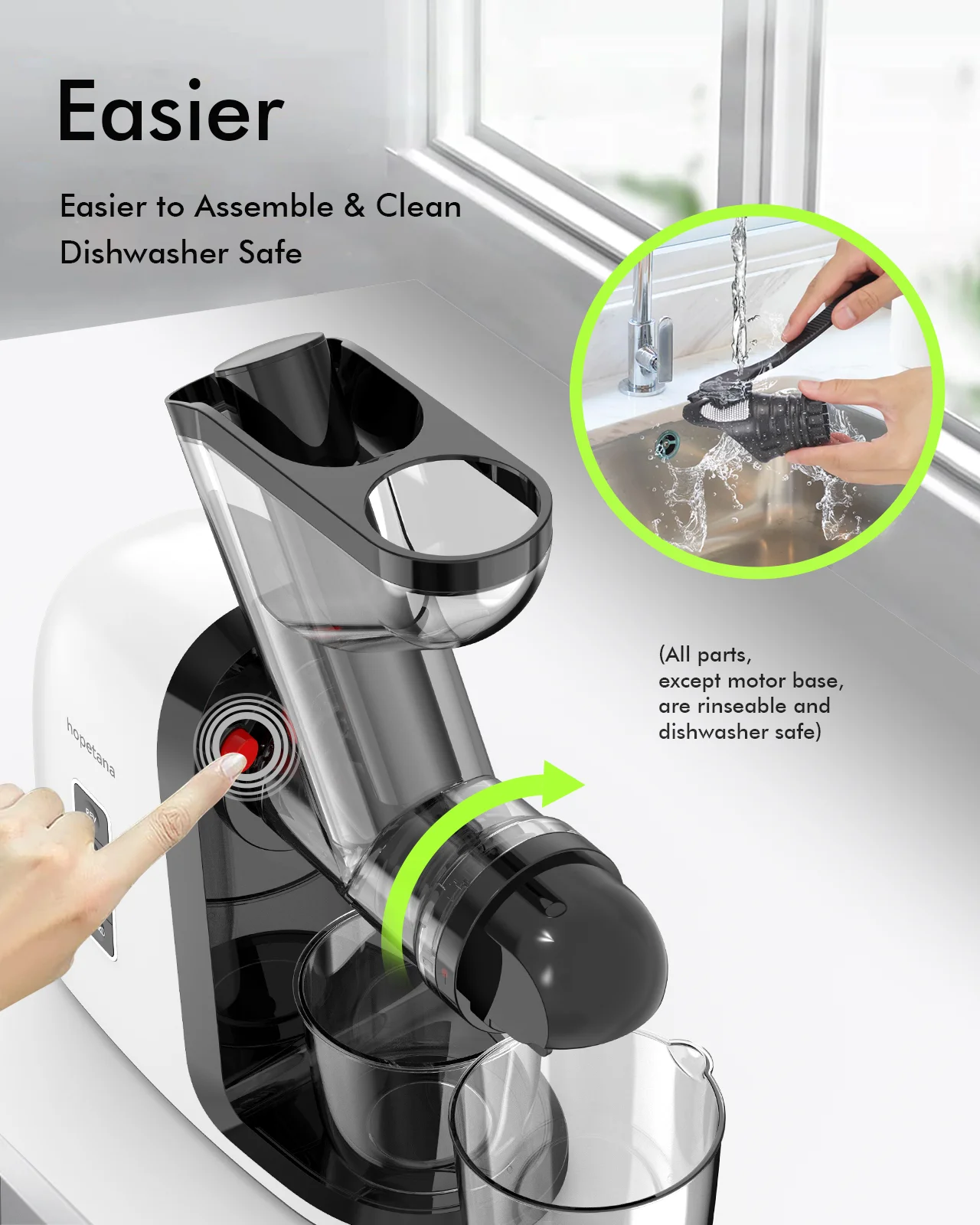 Sifene Cold Press Juicer: Dual 3