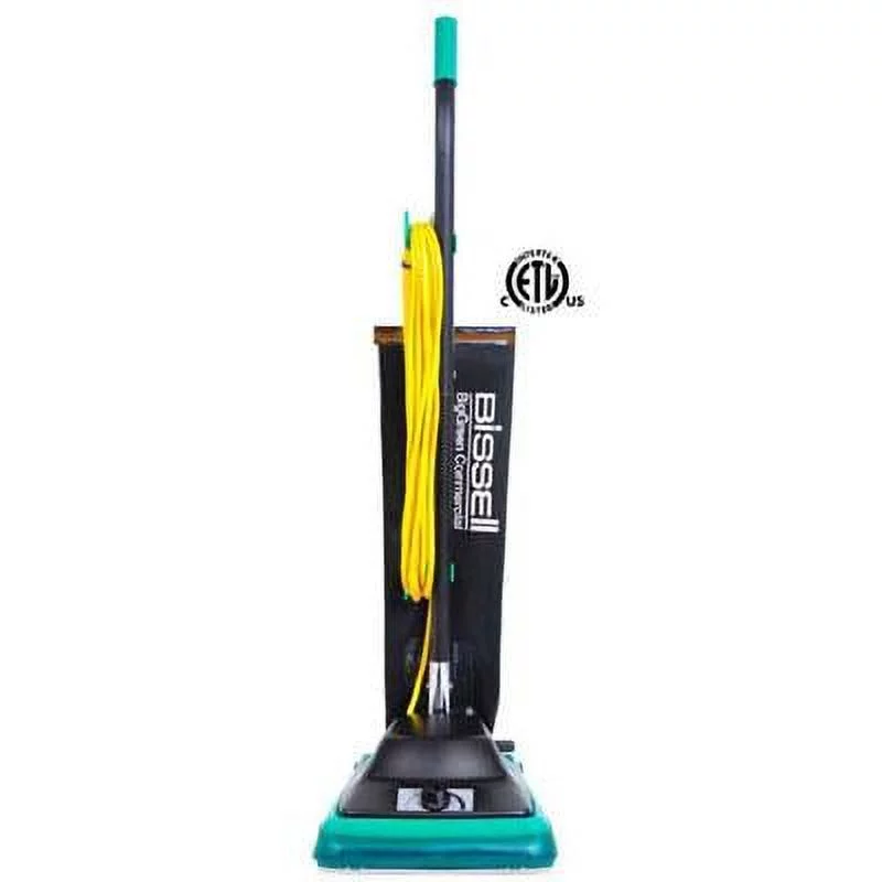 Bissell Big Green Commercial BG100 Pro Tough Upright Vacuum with Straight Handle, 870W, 12