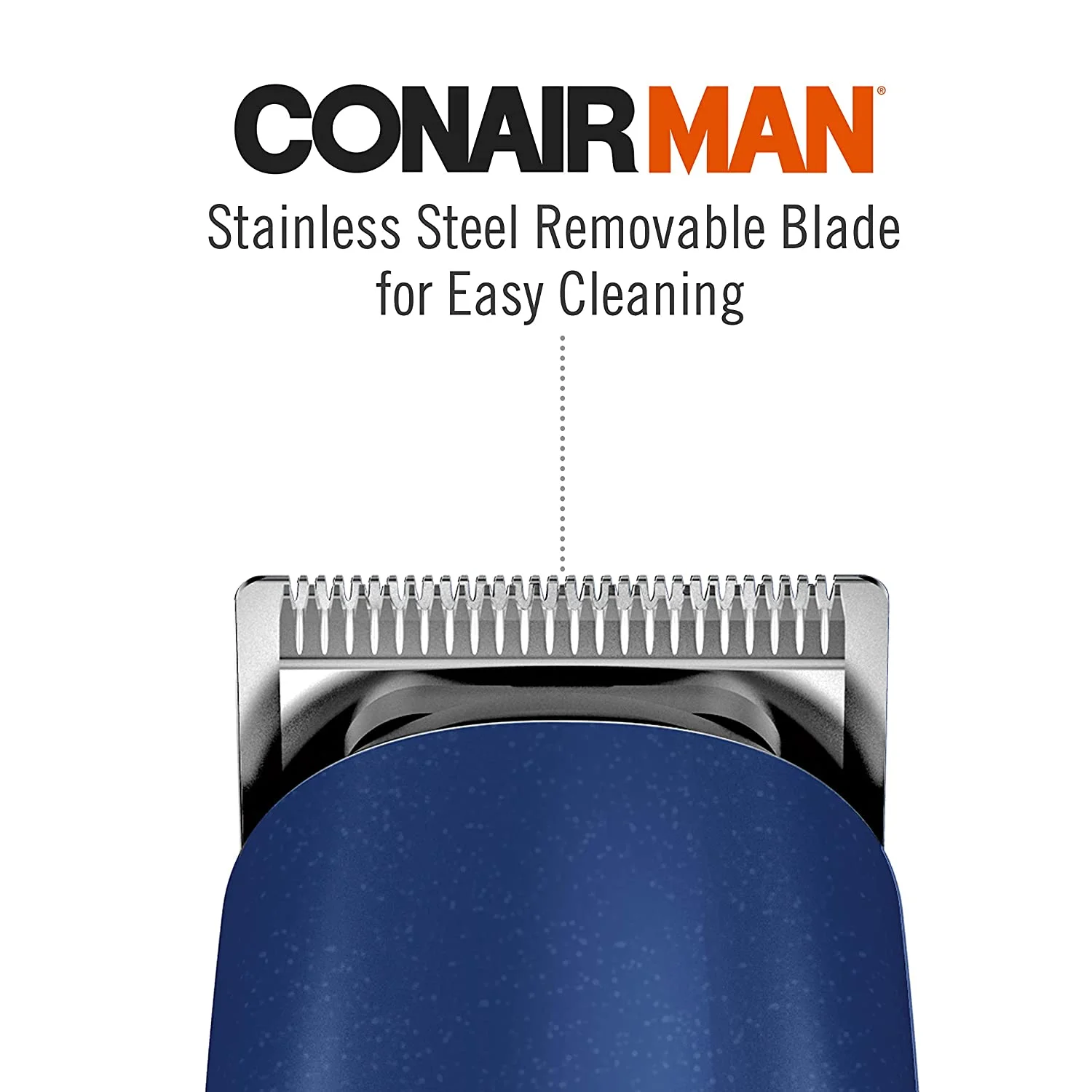 ConairMAN Beard & Mustache Trimmer, Cordless/Rechargeable GMT10NCS