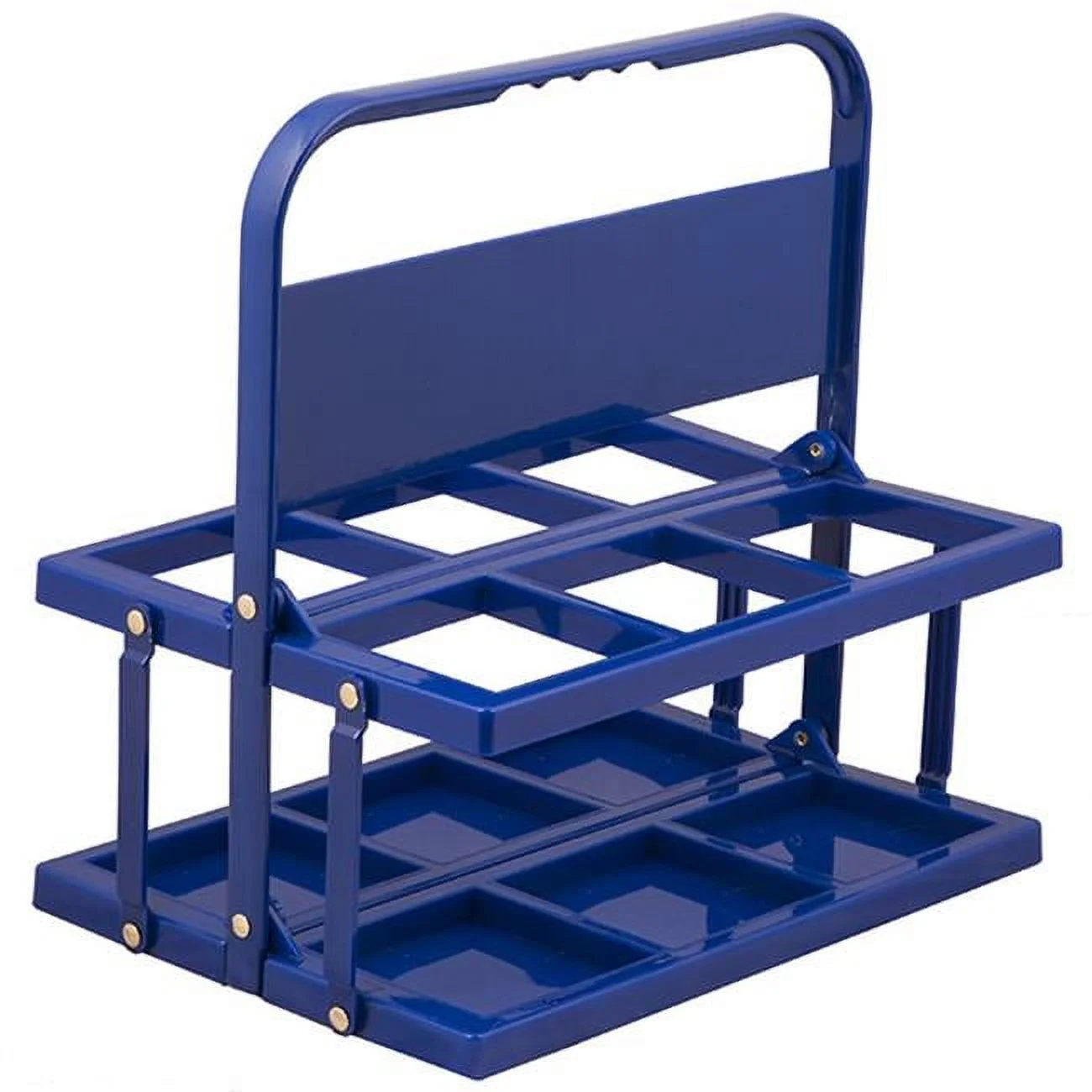 Collapsible Water Bottle Carrier , Blue