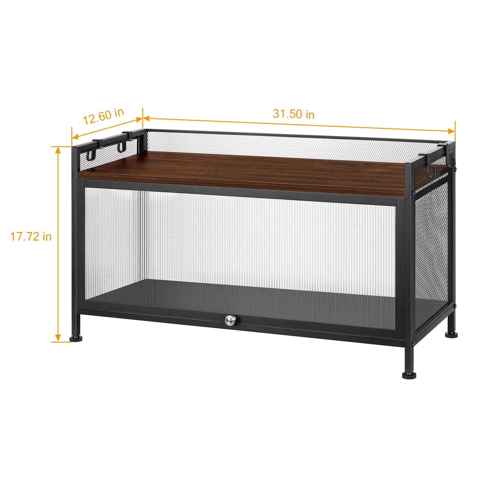 Two-Layer Storage Cabinet, Microwave Bread Rack