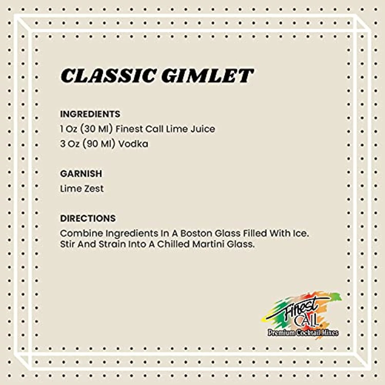 Finest Call Premium Lime Juice Drink Mix, 1 Liter Bottle (33.8 Fl Oz), Pack Of 3