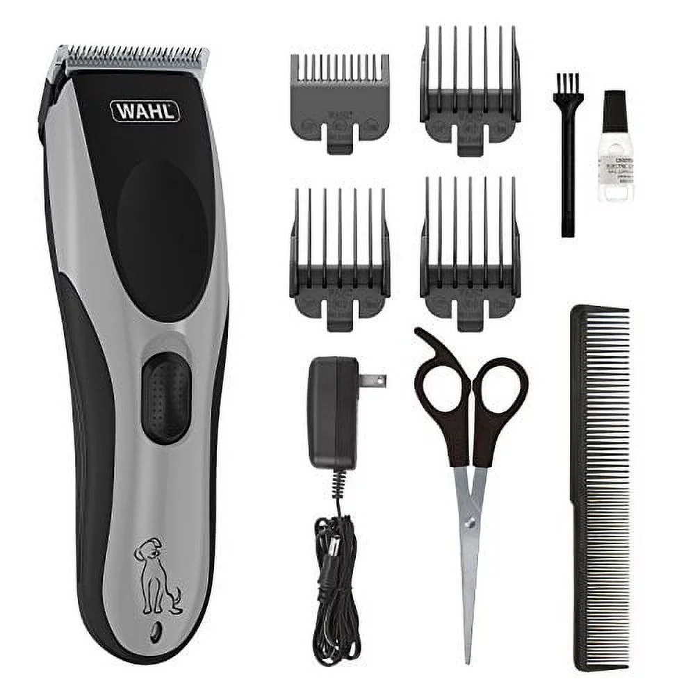 Wahl Easy Pro for Pets, Rechargeable Dog Grooming Kit - Quiet, Low Noise, Heavy-Duty Electric Dog Clippers for Dogs & Cats with Thick to Heavy Coats - Model 9549 (09549)