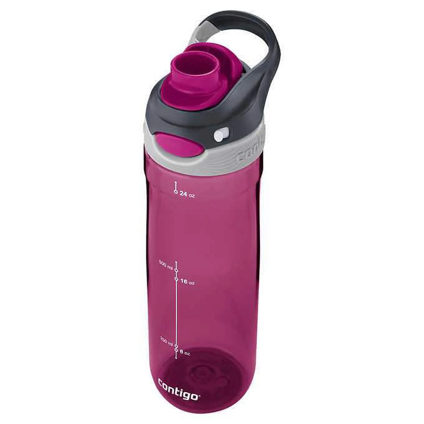 Contigo AUTOSPOUT® Chug 24oz Water Bottle, 3-pack- Pink/Blue/Torquise