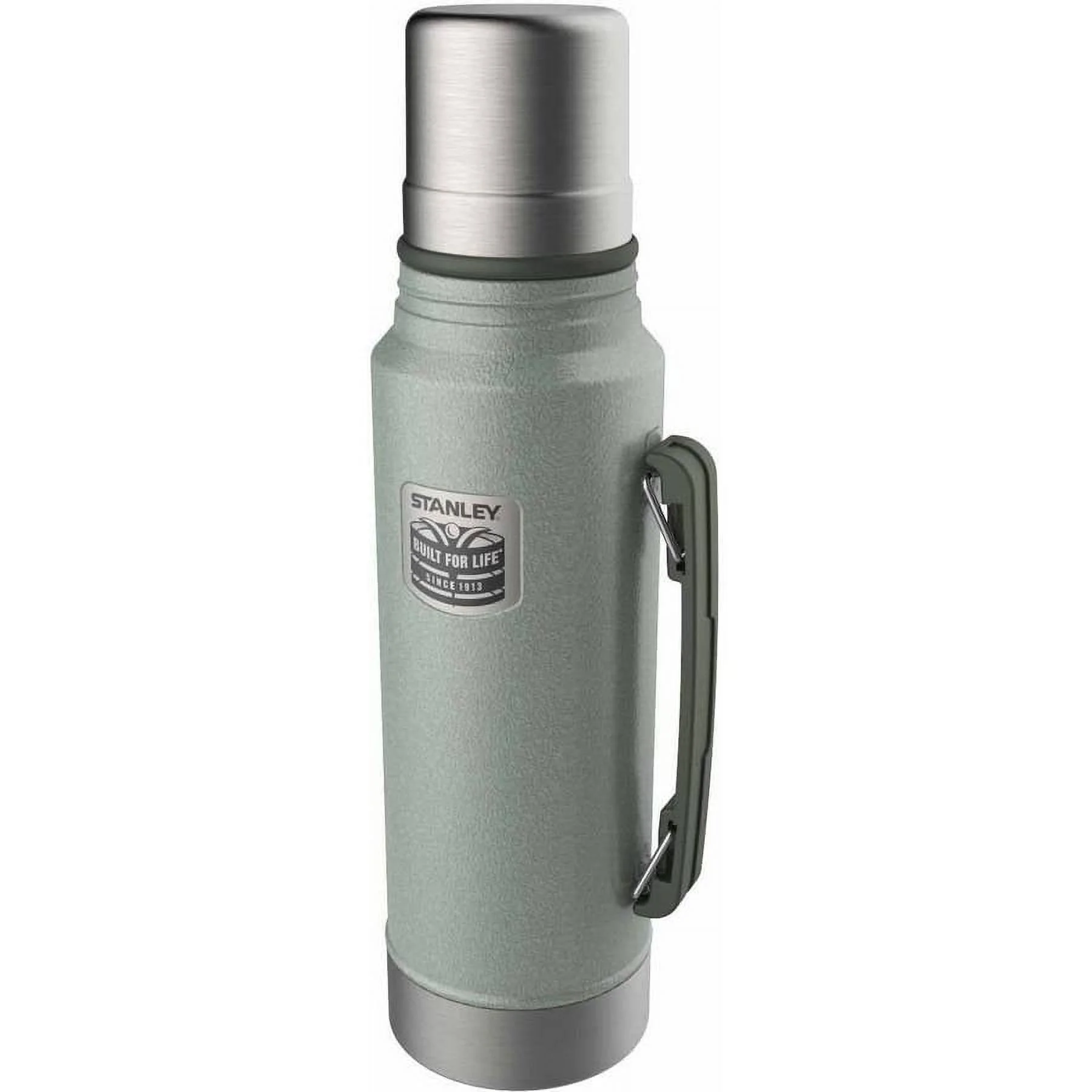 Stanley 1.1-Quart Classic Vacuum Bottle, Badged Green