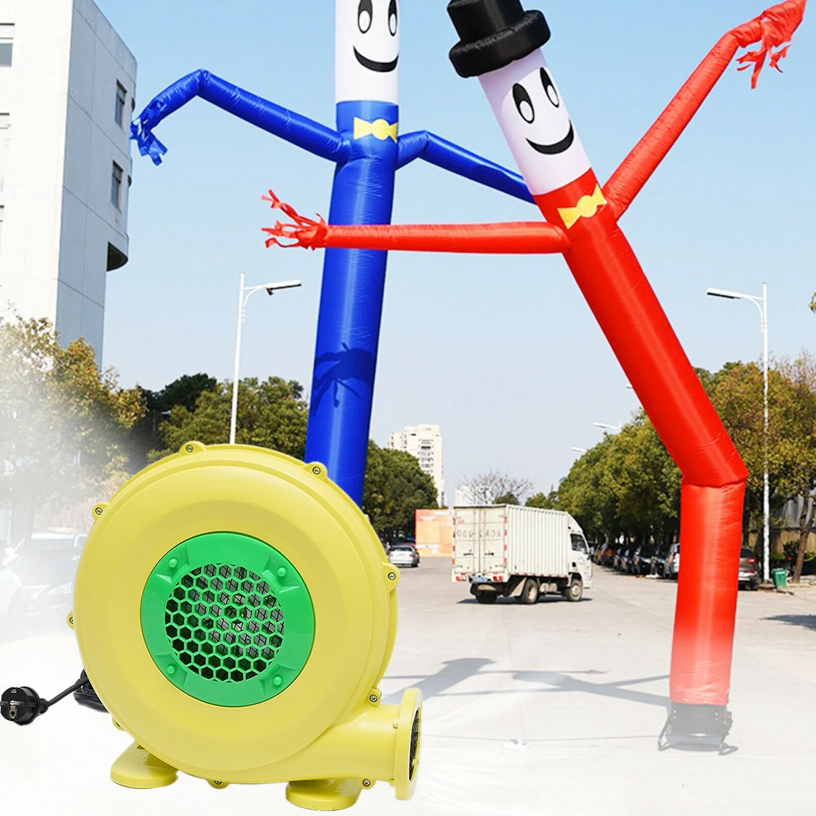 DENEST 350W Electric Air Blower Handheld Pump Fan Commercial Inflatable Bouncer 1500Pa