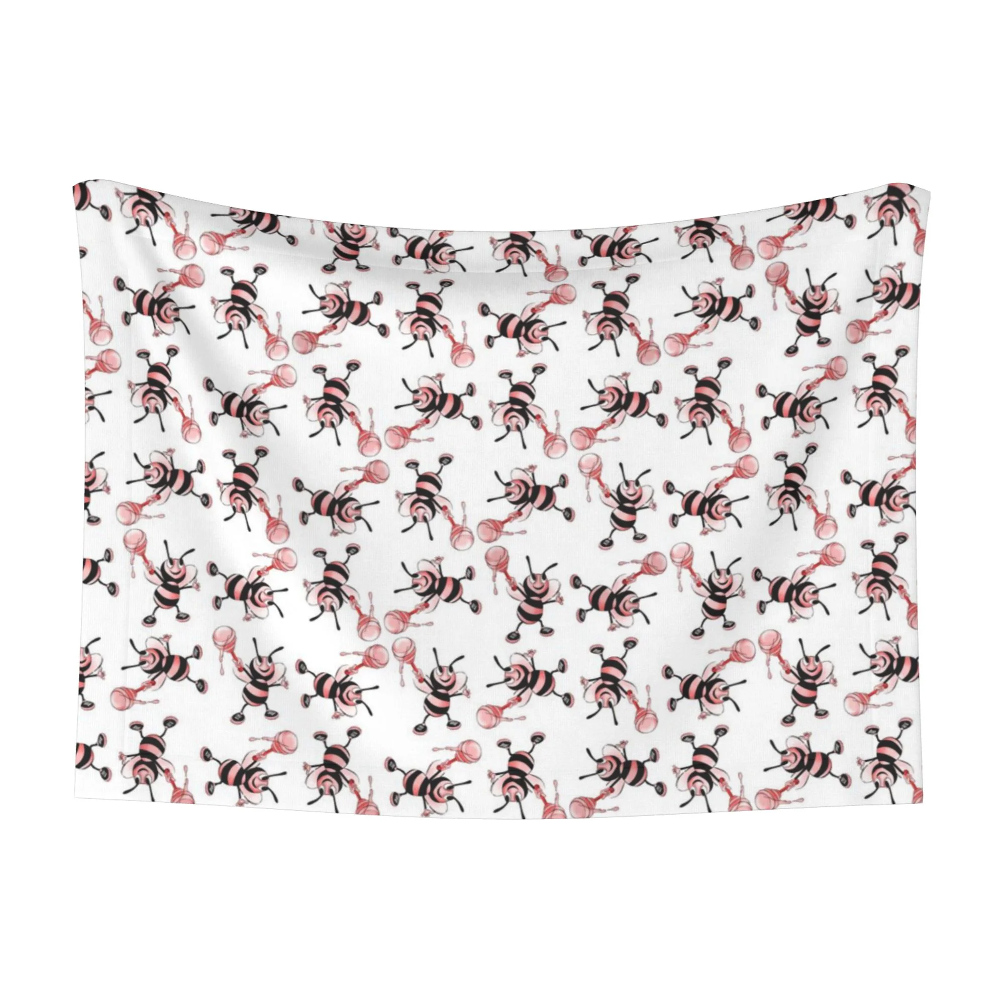 XMXY Dog Throw Blankets, Soft Cozy Bee Honey Insect Nature Pet Blankets for Couches Machine Washable for Indoor Cats Dogs, Small Size