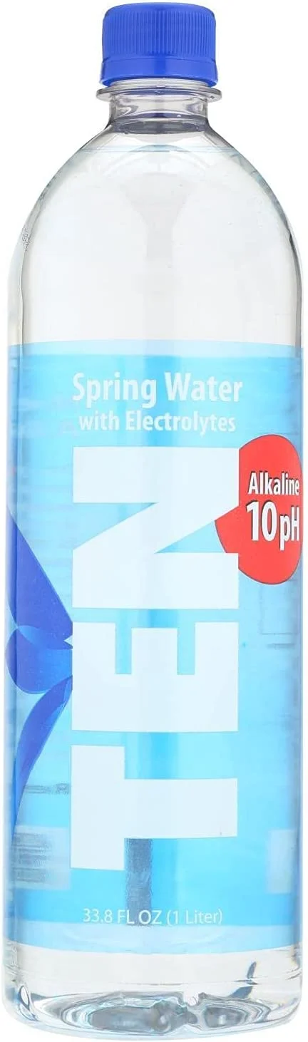 Ten Spring Water - 33.8 Oz (Pack Of 12)