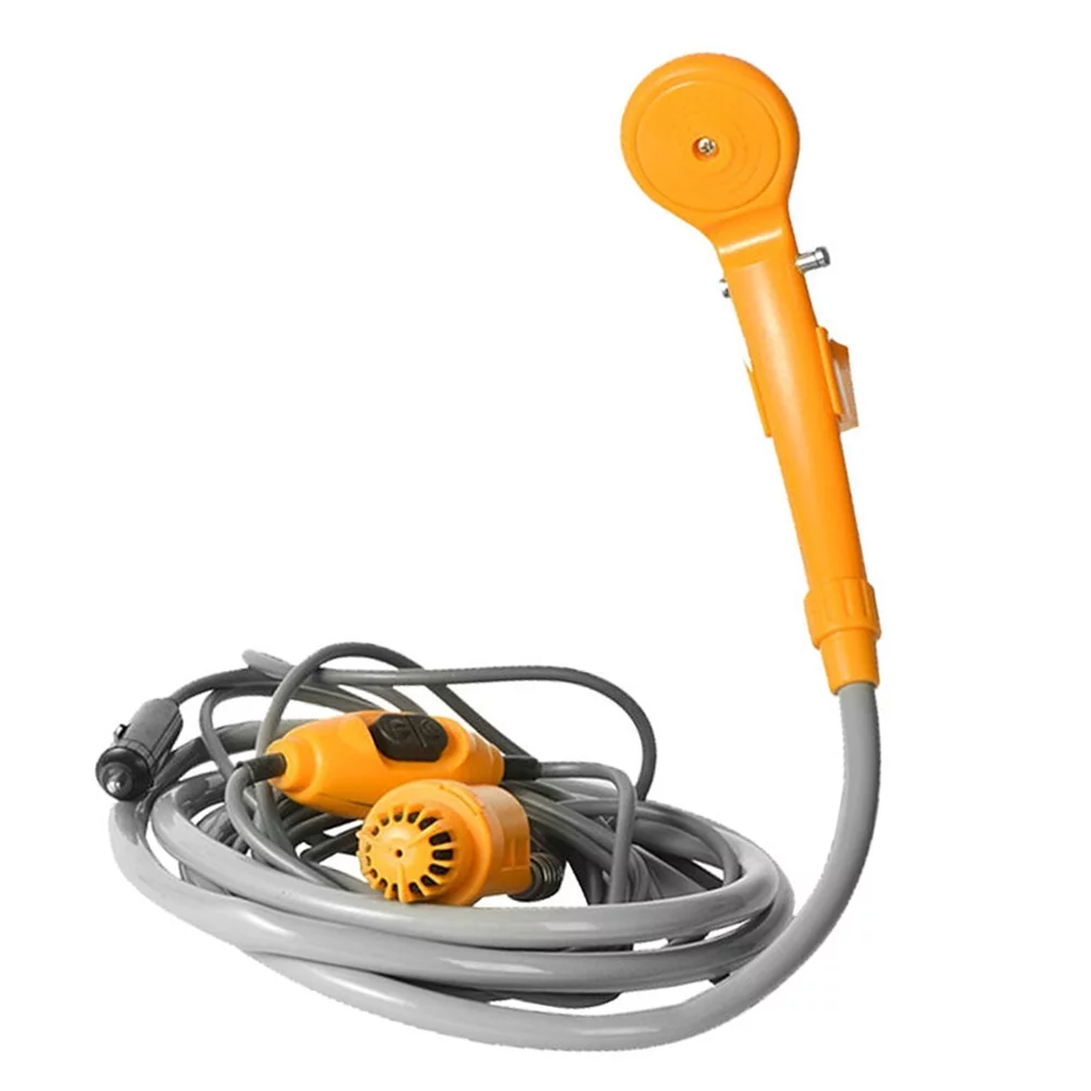 Andoer Premium Portable Shower Kit with 6 Meter Cable, 12V Water Pump, Ideal for Camping and Cleaning